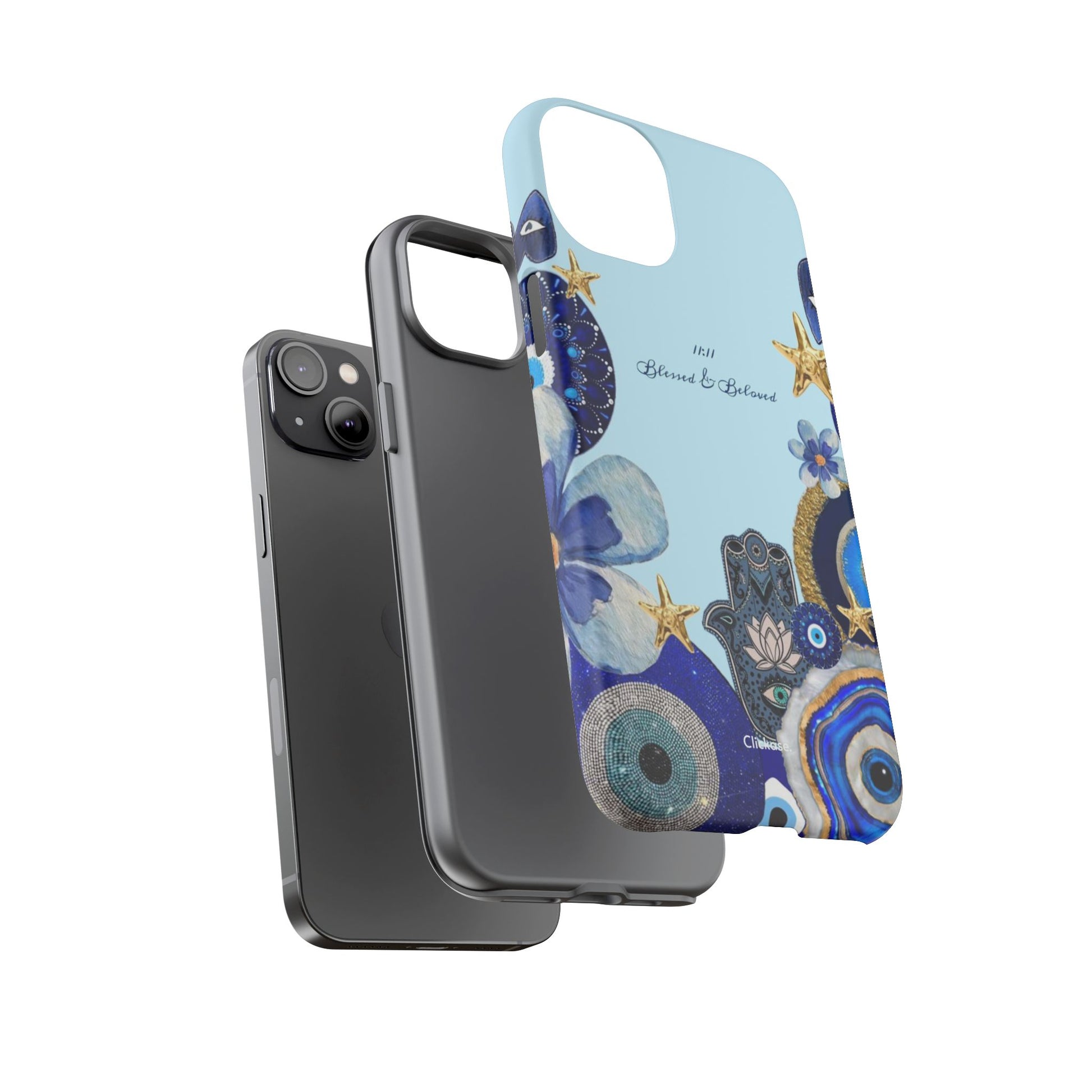 Hamsa Ocean-Inspired Tough Phone Case by