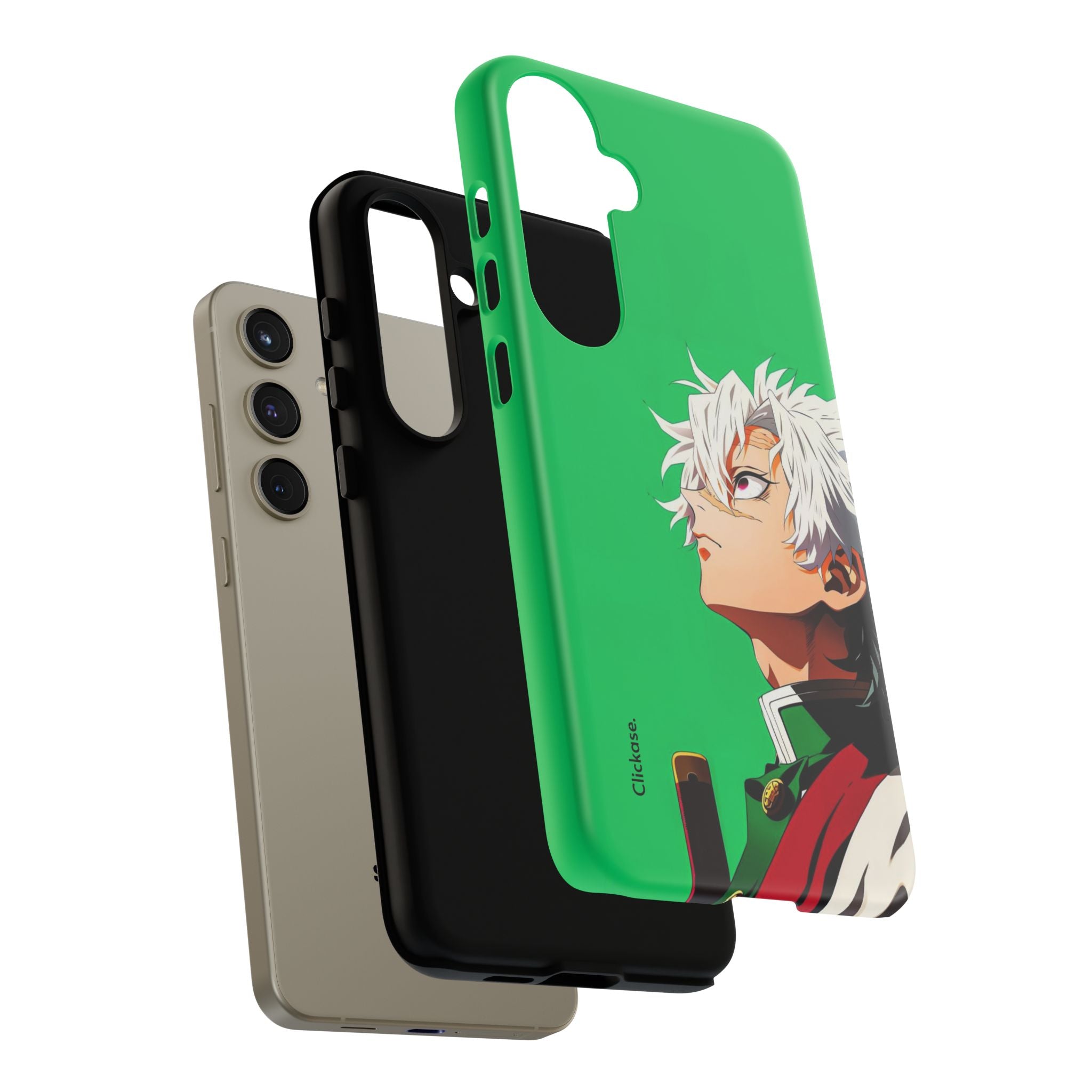 Sanemi Shinazugawa – Wind Hashira Fury Tough Phone Case by