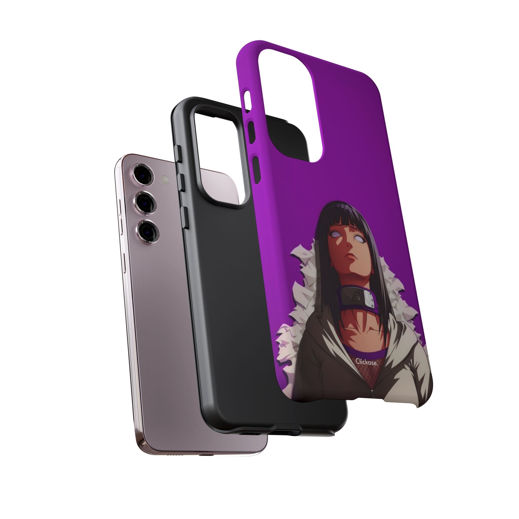 Hinata Hyuga - Naruto Tough Phone CasePhone CaseClickase®Hinata Hyuga - Naruto