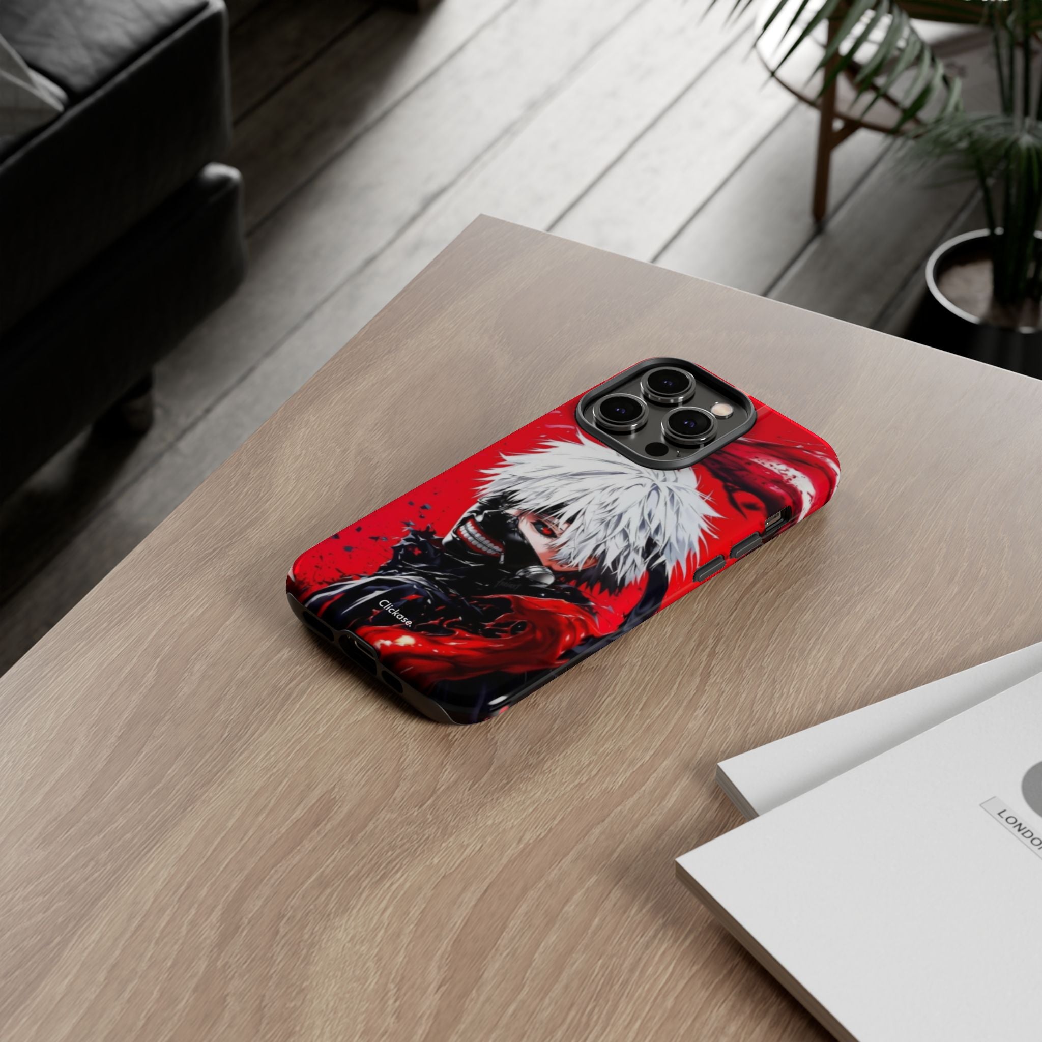 Ken Kaneki - Anime Tough Phone CasePhone CaseClickase®Ken Kaneki