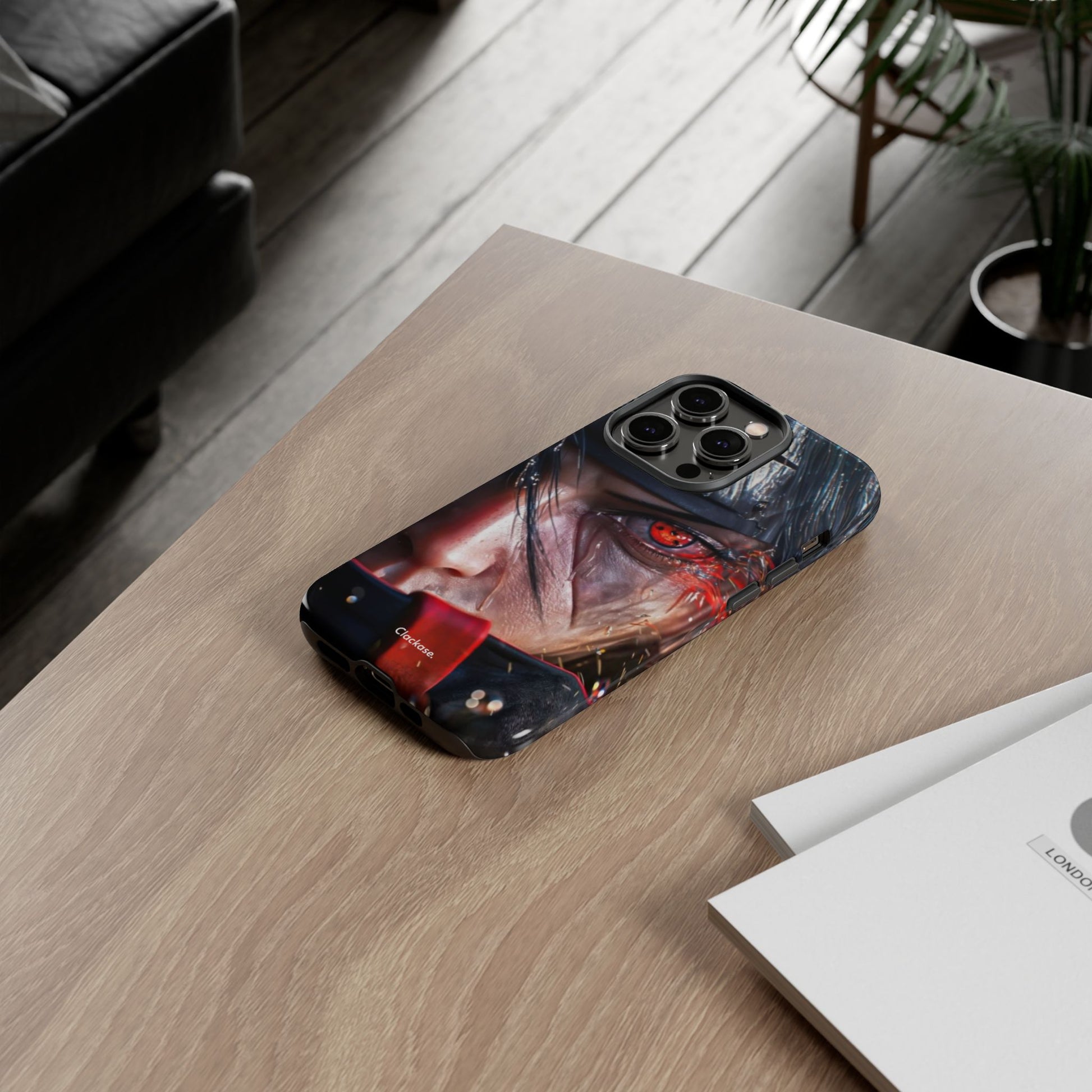 Itachi Uchiha – Eternal Sharingan Tough Phone Case by