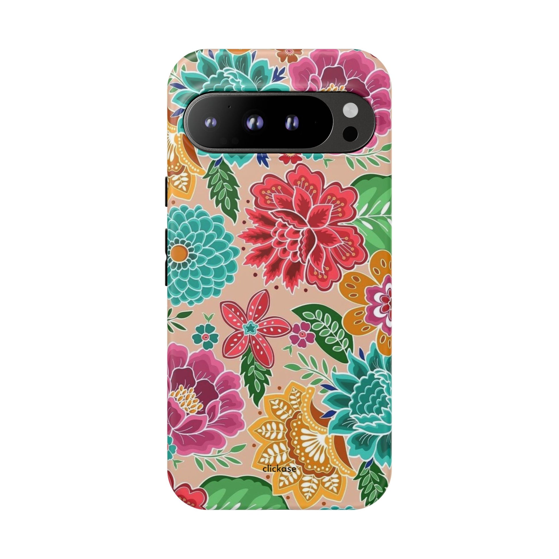 Cute Floral Design Tough Phone Case by