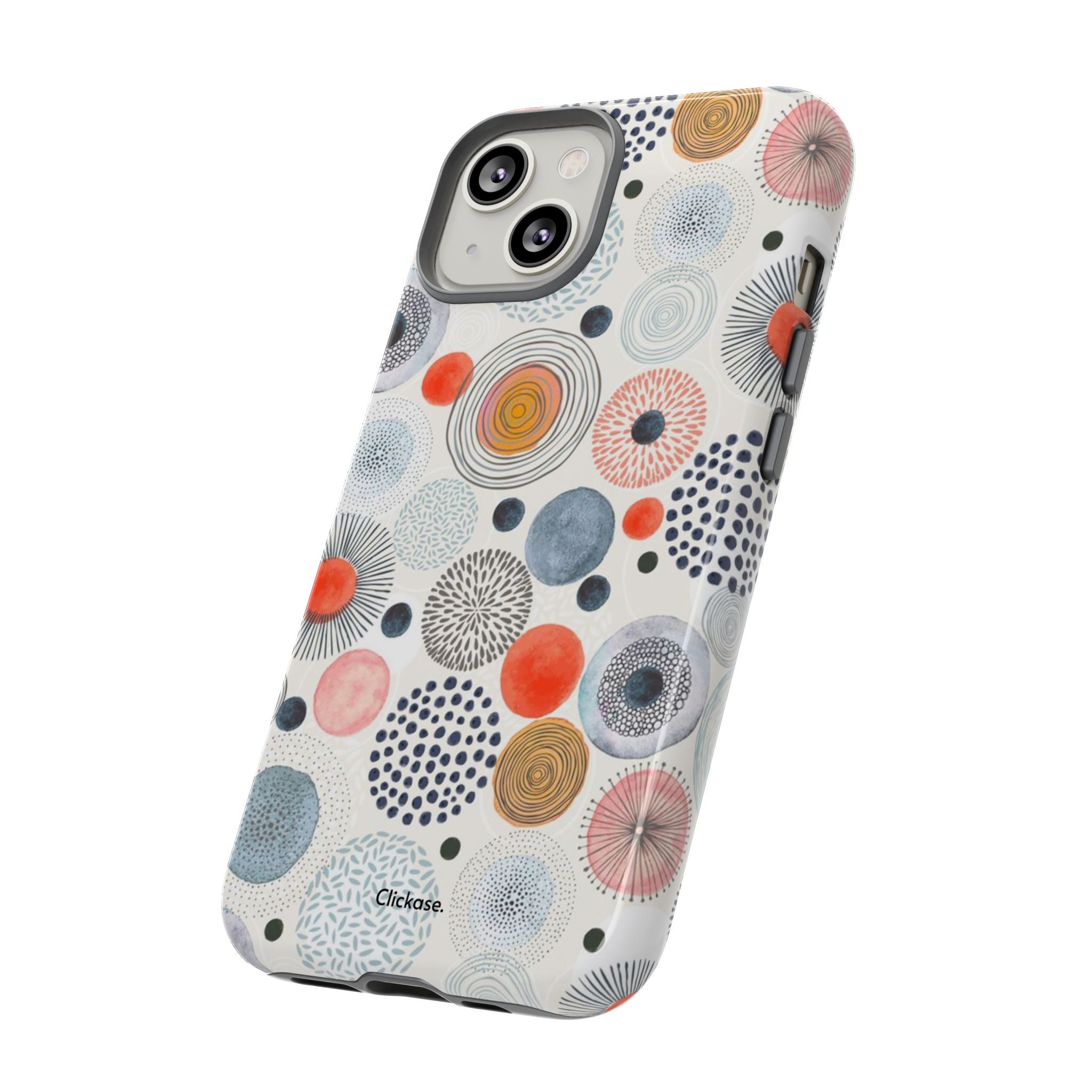 Colorful Abstract Tough Phone Case by