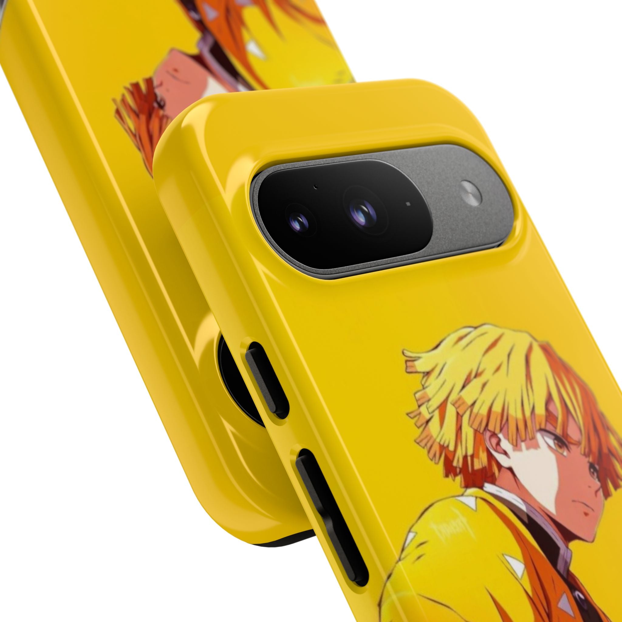 Zenitsu Agatsuma – Thunder Breathing Lightning Strike Tough Phone Case by