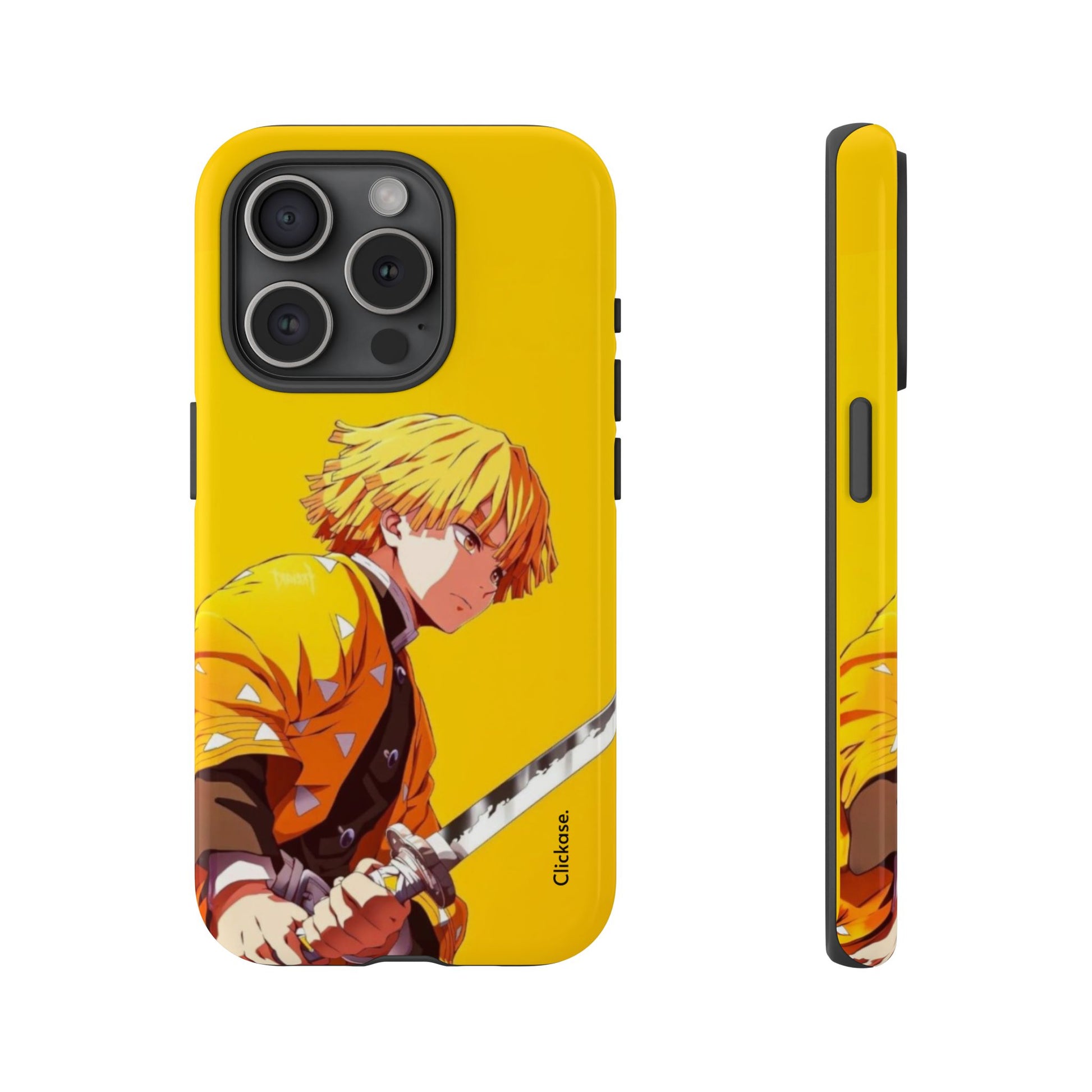 Zenitsu Agatsuma – Thunder Breathing Lightning Strike Tough Phone Case by