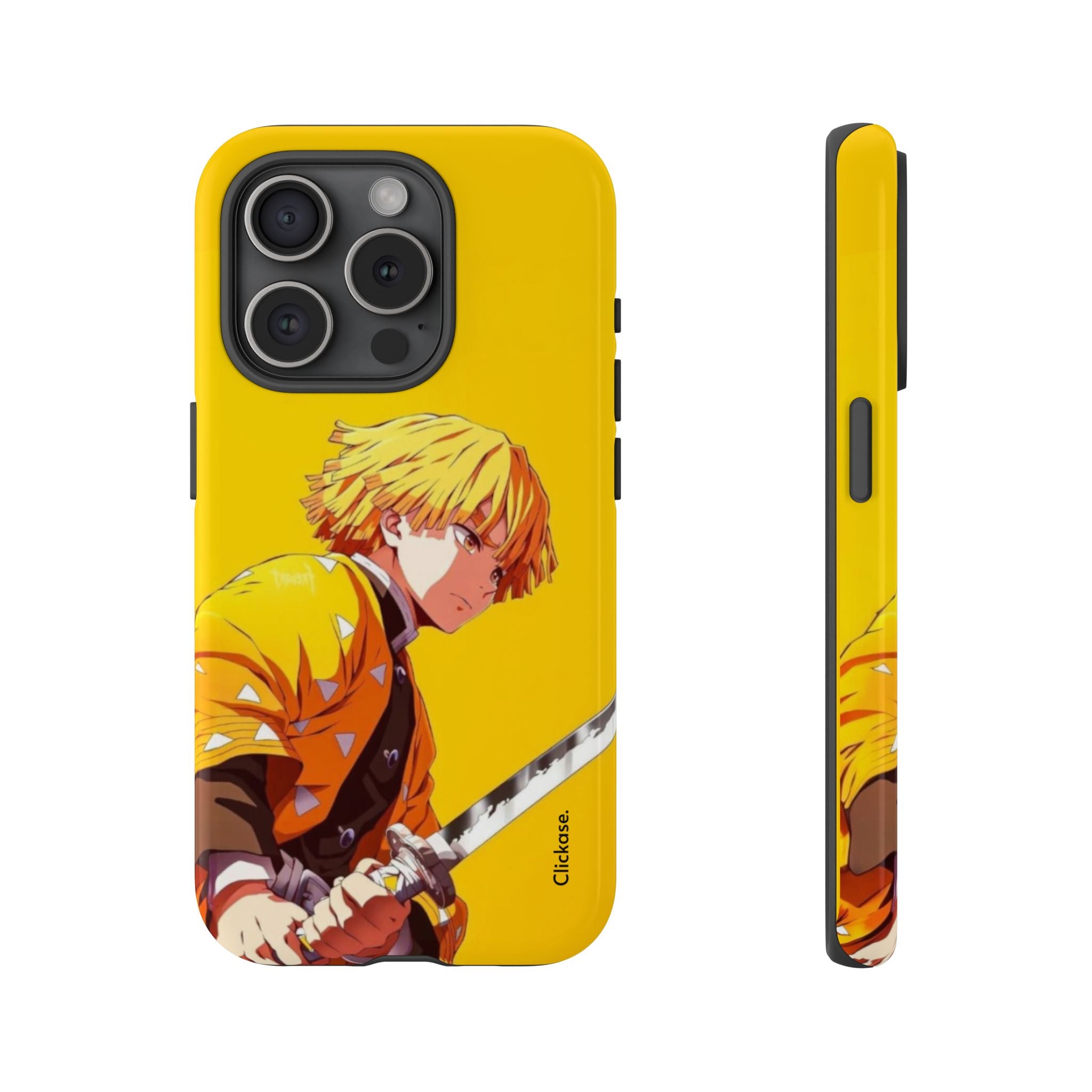 Zenitsu Agatsuma – Thunder Breathing Lightning Strike Tough Phone Case by