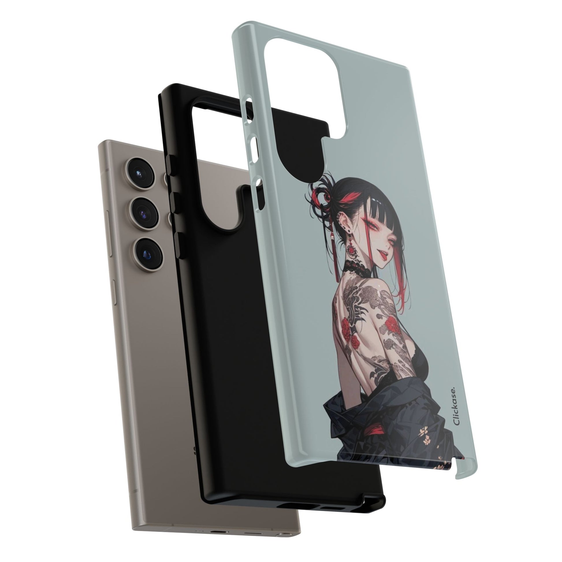 Anime Tattoo Girl by