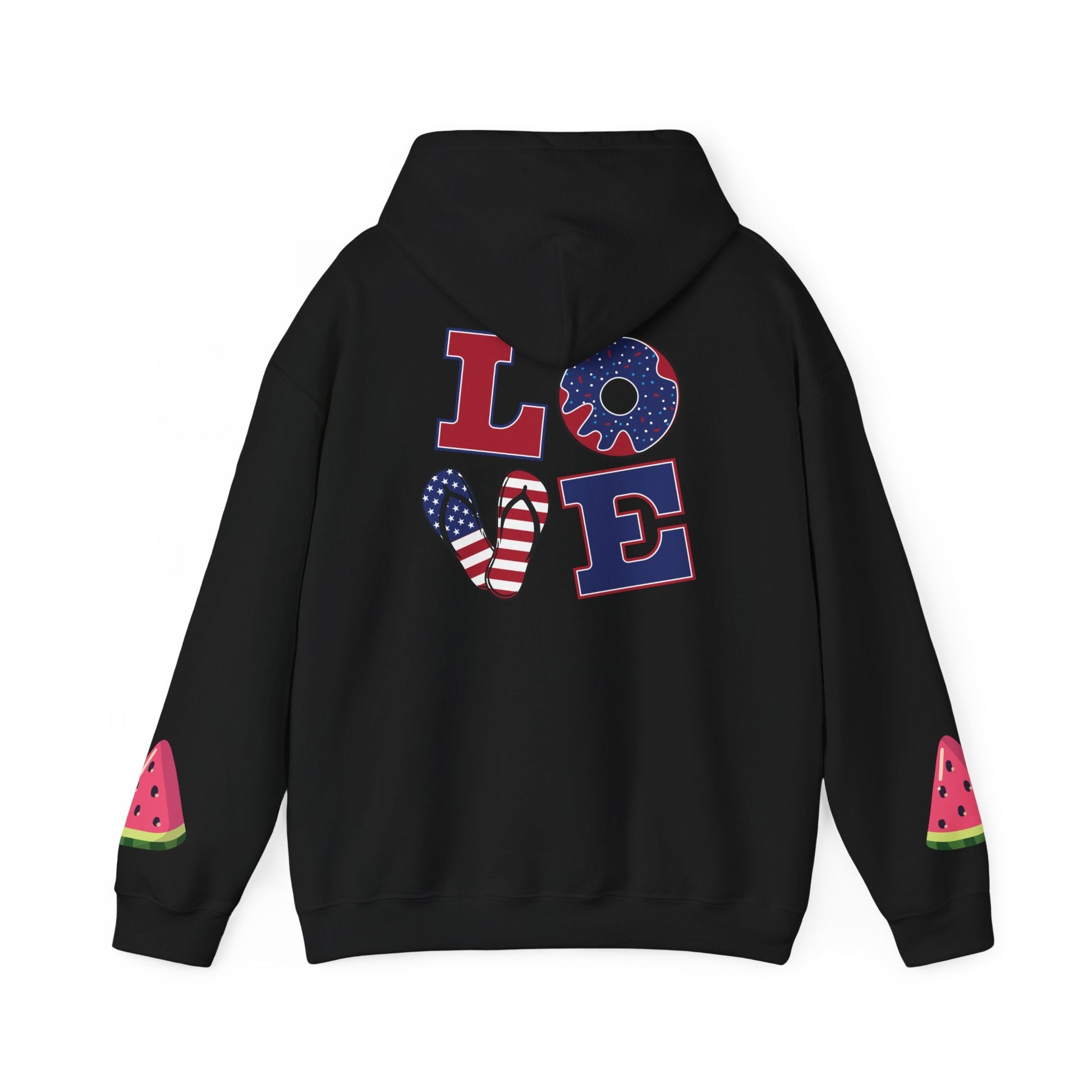 Super Dad Heart Hoodie by