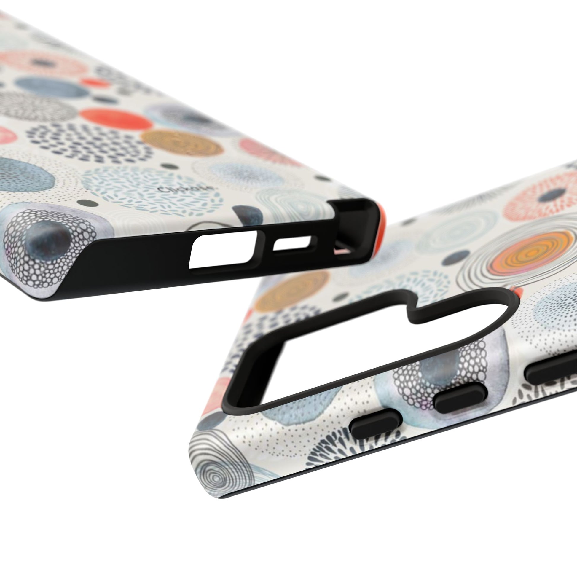 Colorful Abstract Tough Phone Case by