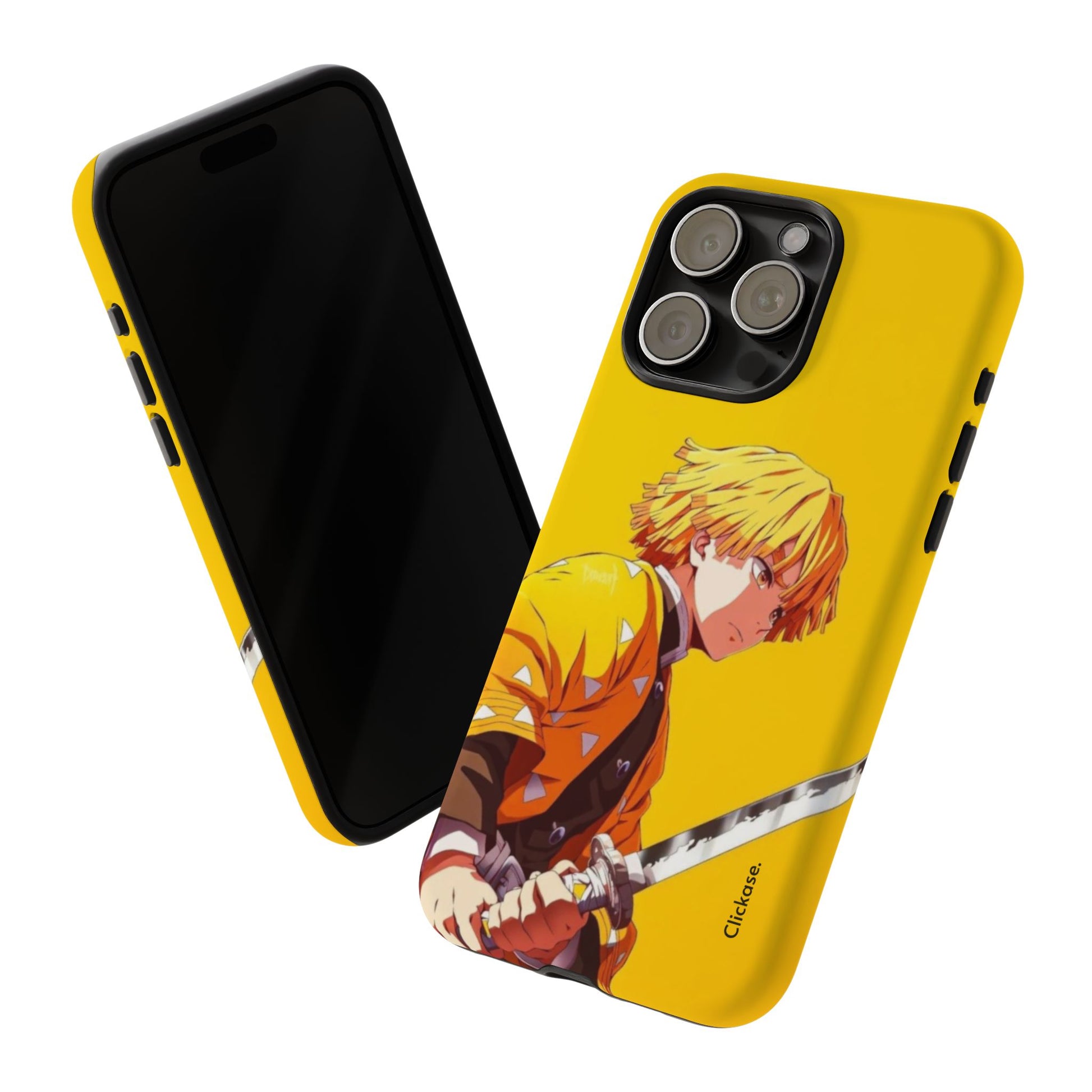 Zenitsu Agatsuma – Thunder Breathing Lightning Strike Tough Phone Case by
