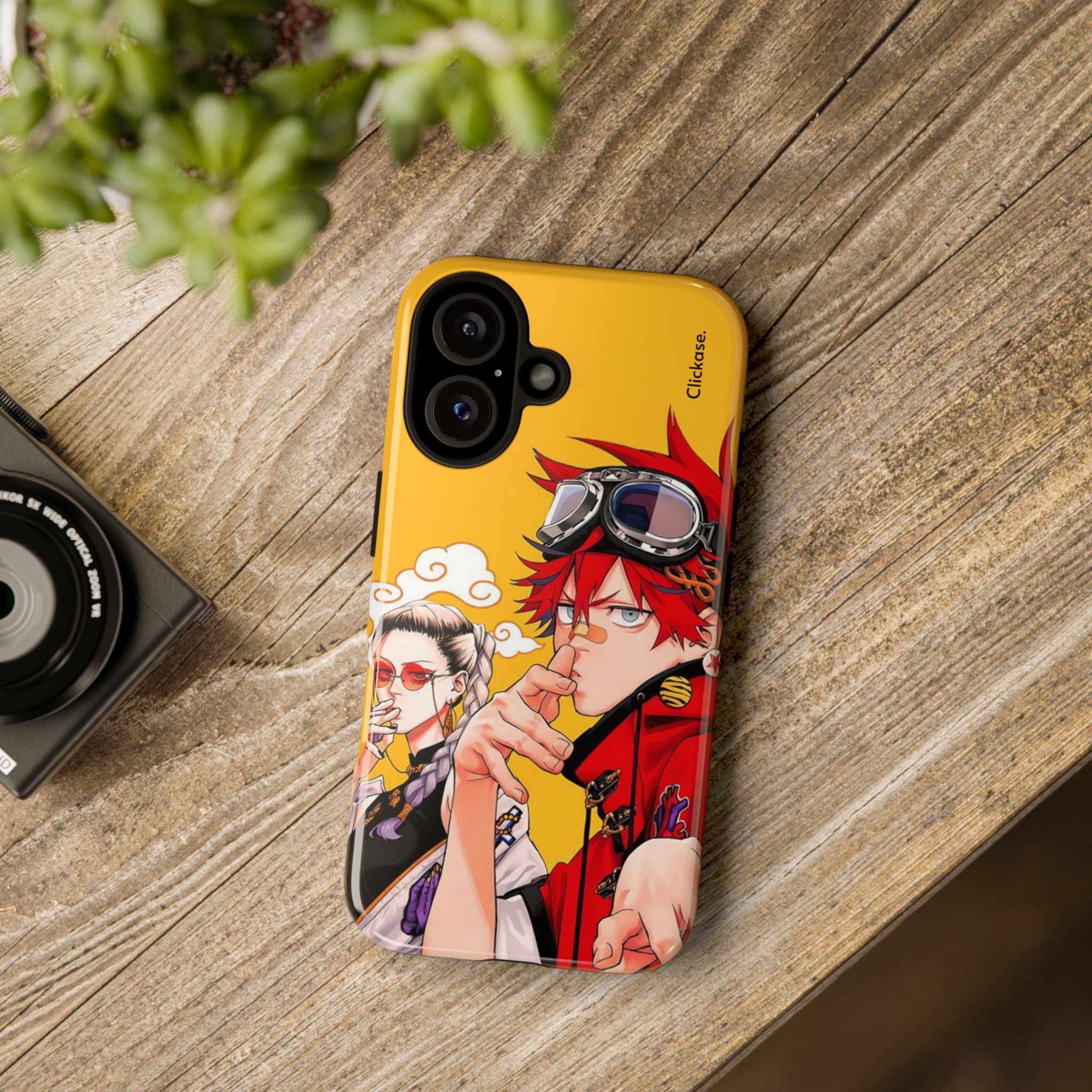 Alma & Tao Saotome - Gokurakugai Tough Phone Case by