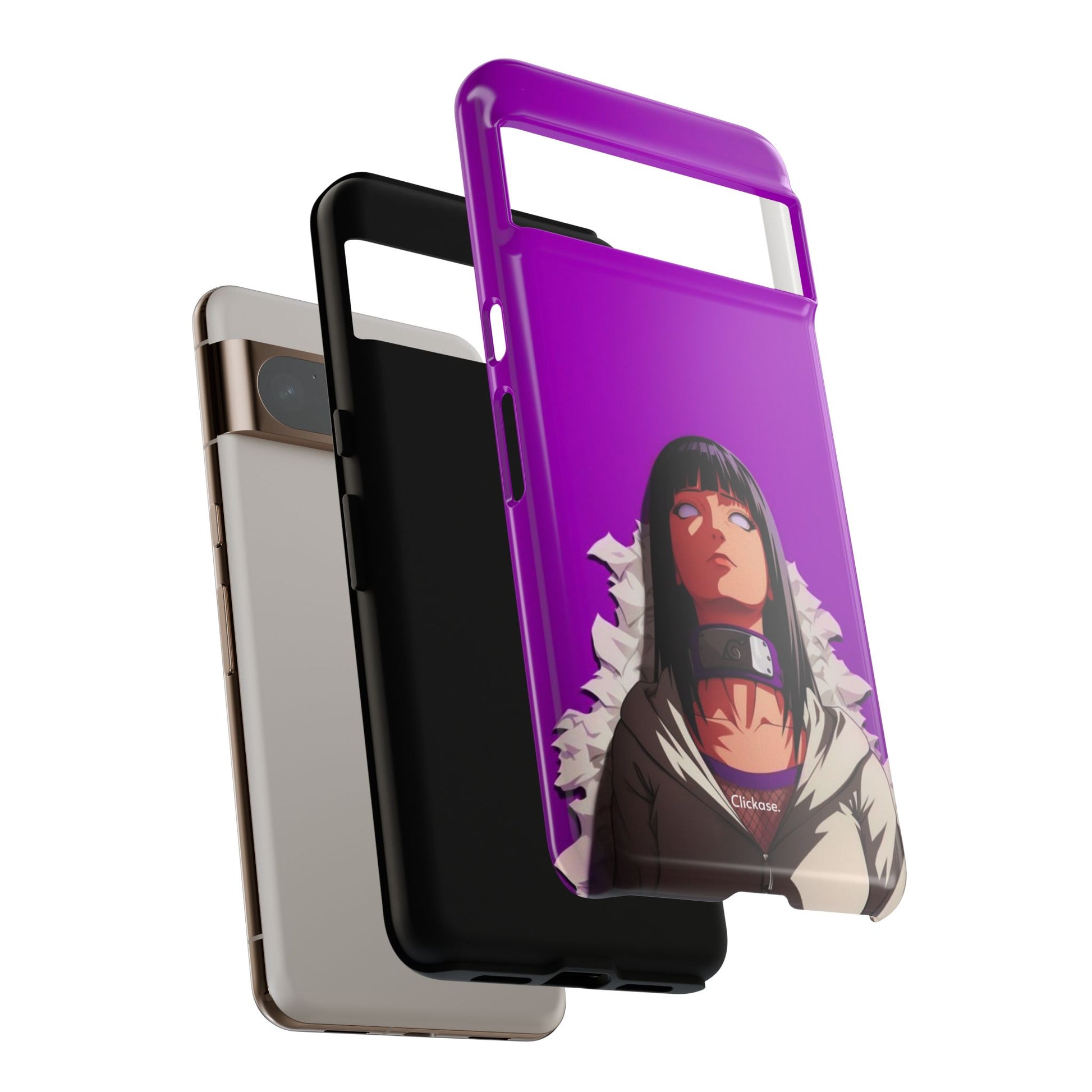 Hinata Hyuga - Naruto Tough Phone CasePhone CaseClickase®Hinata Hyuga - Naruto