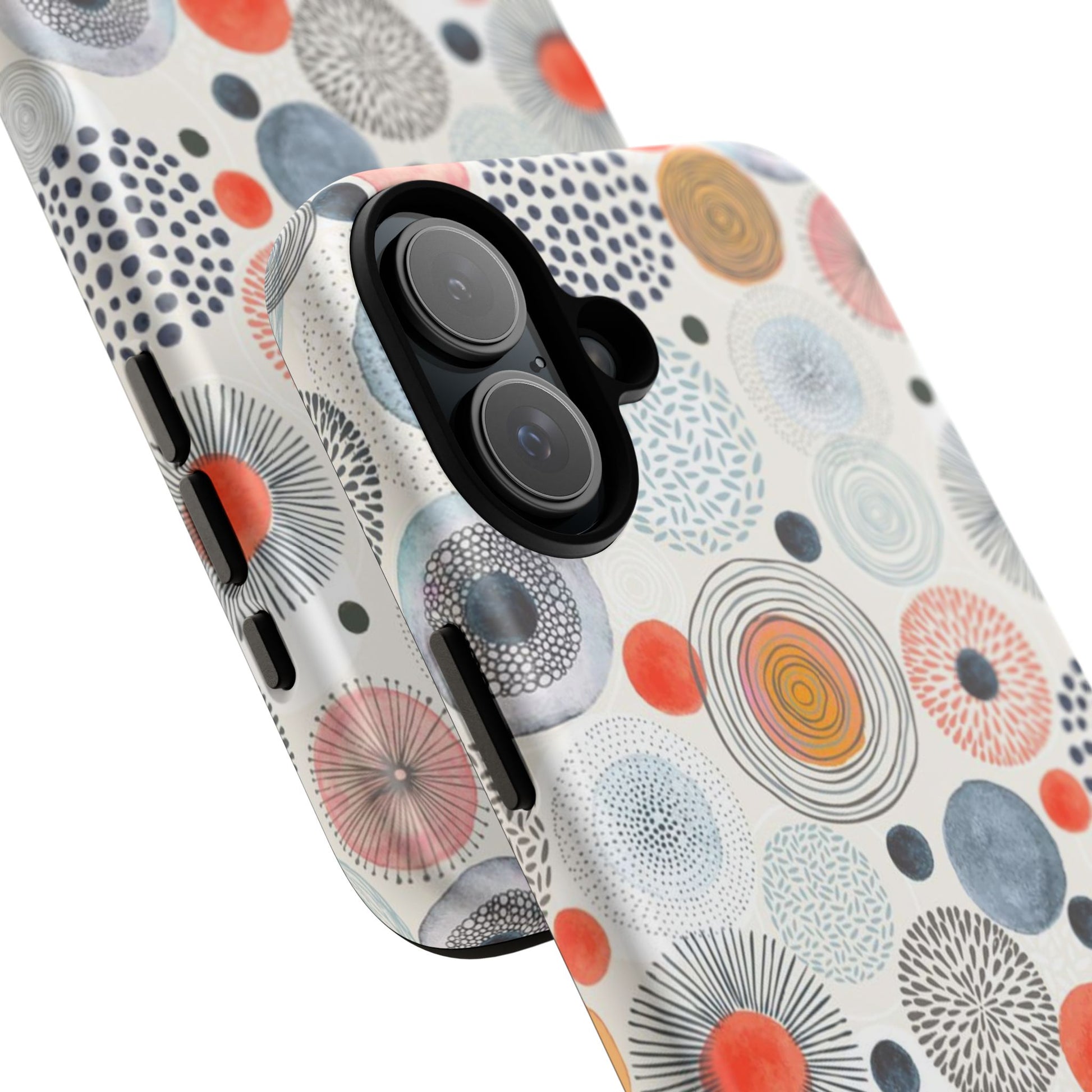 Colorful Abstract Tough Phone Case by