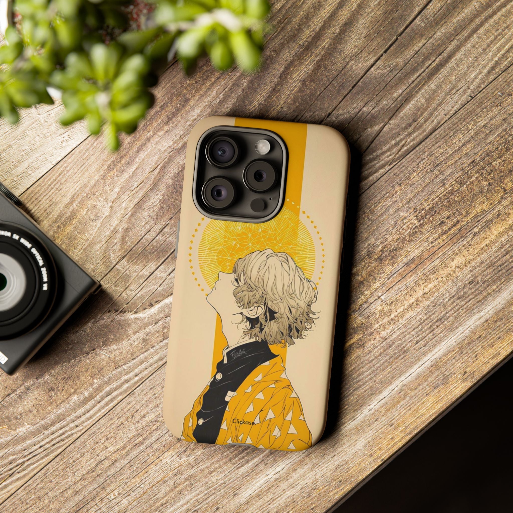 Stylish Phone Case - Artistic Tough Case for Protection, Gift for Him/Phone CaseClickase®Stylish Phone Case