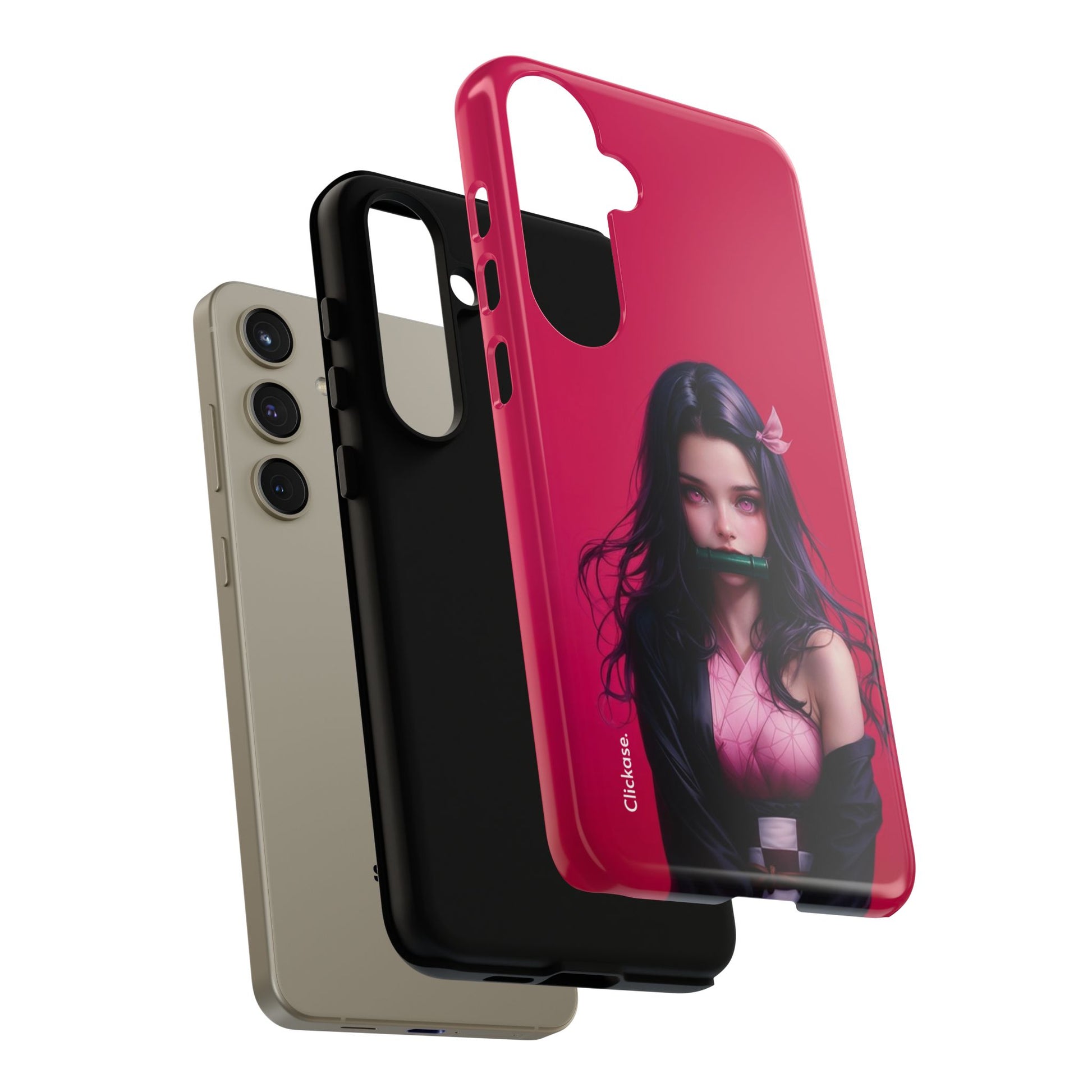 Nezuko Kamado - Demon Slayer Tough Phone Case by
