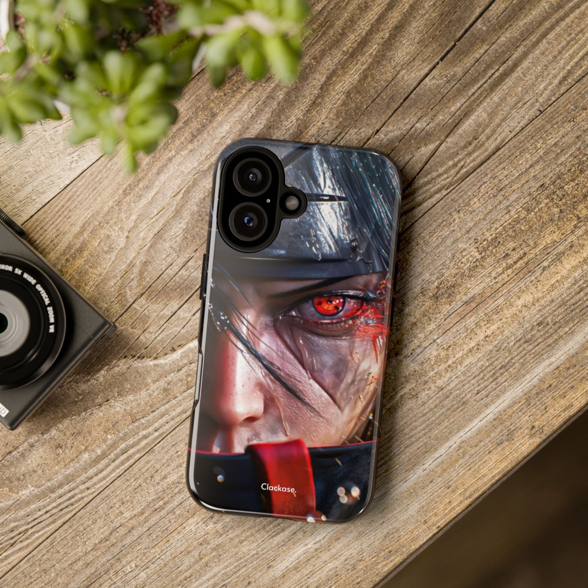 Itachi Uchiha – Eternal Sharingan Tough Phone Case by