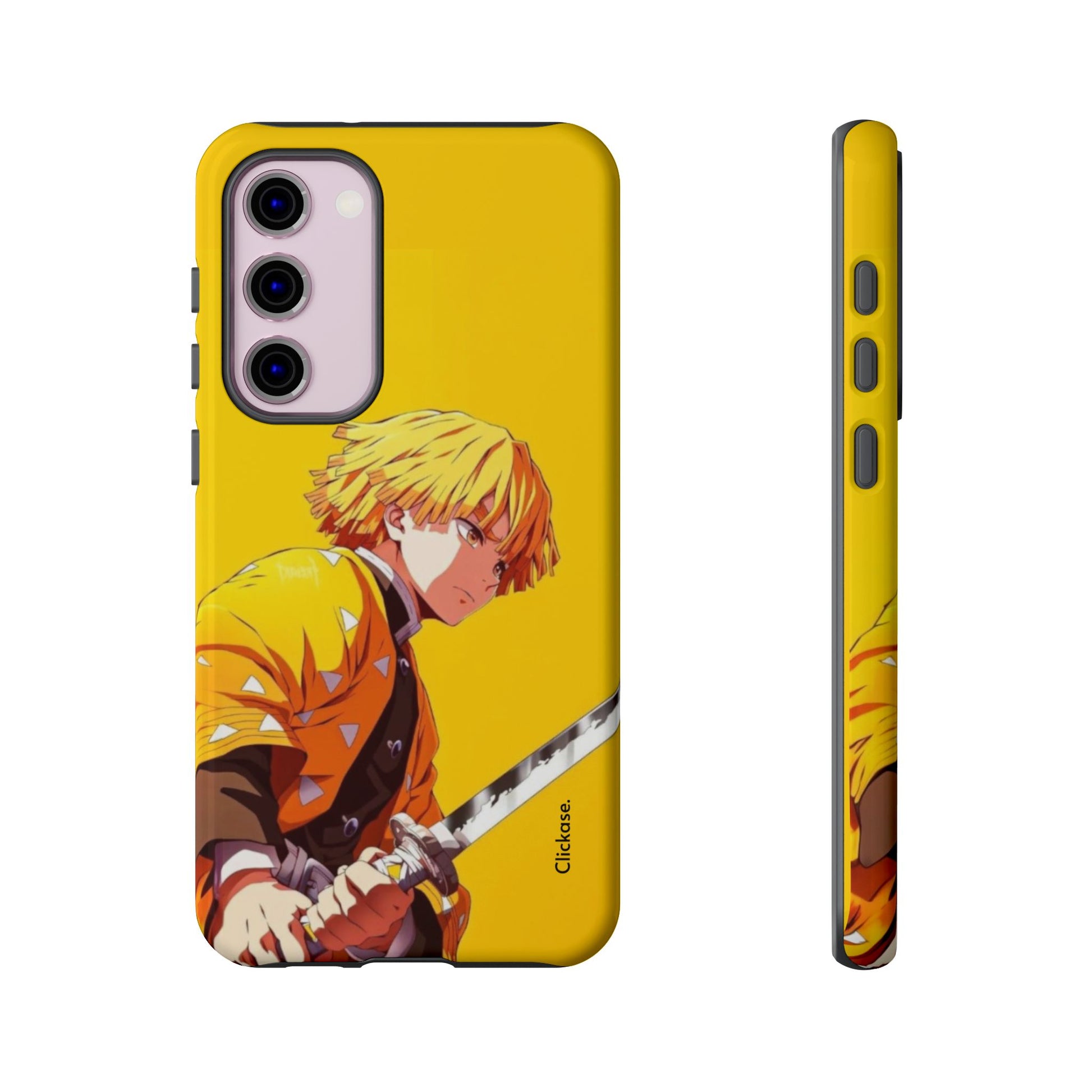 Zenitsu Agatsuma – Thunder Breathing Lightning Strike Tough Phone Case by