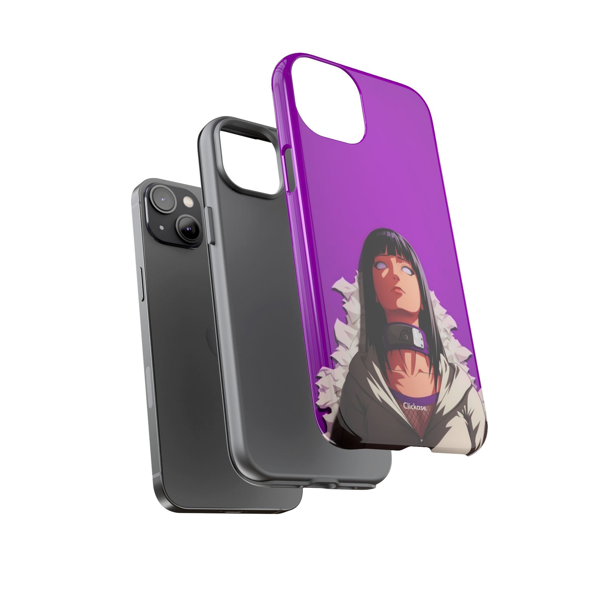 Hinata Hyuga - Naruto Tough Phone CasePhone CaseClickase®Hinata Hyuga - Naruto