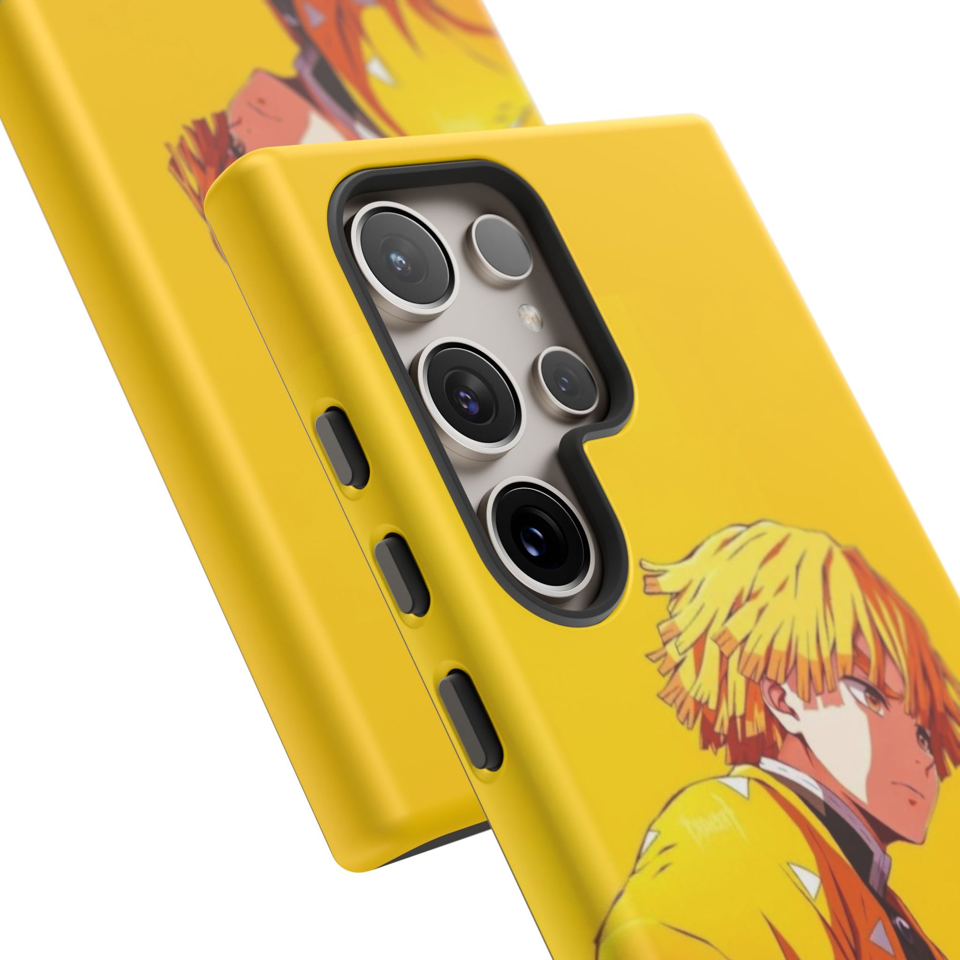 Zenitsu Agatsuma – Thunder Breathing Lightning Strike Tough Phone Case by