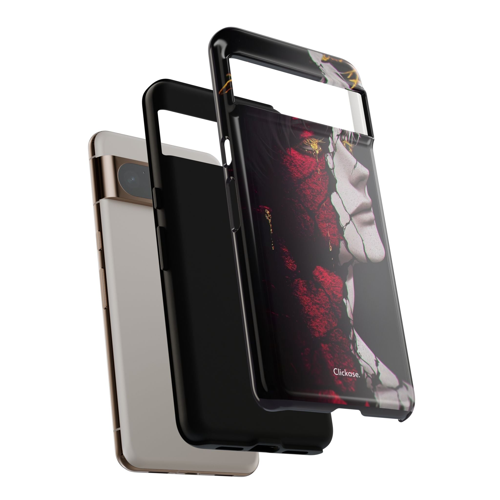 Duality Split Face Anime - Tough Phone Case by