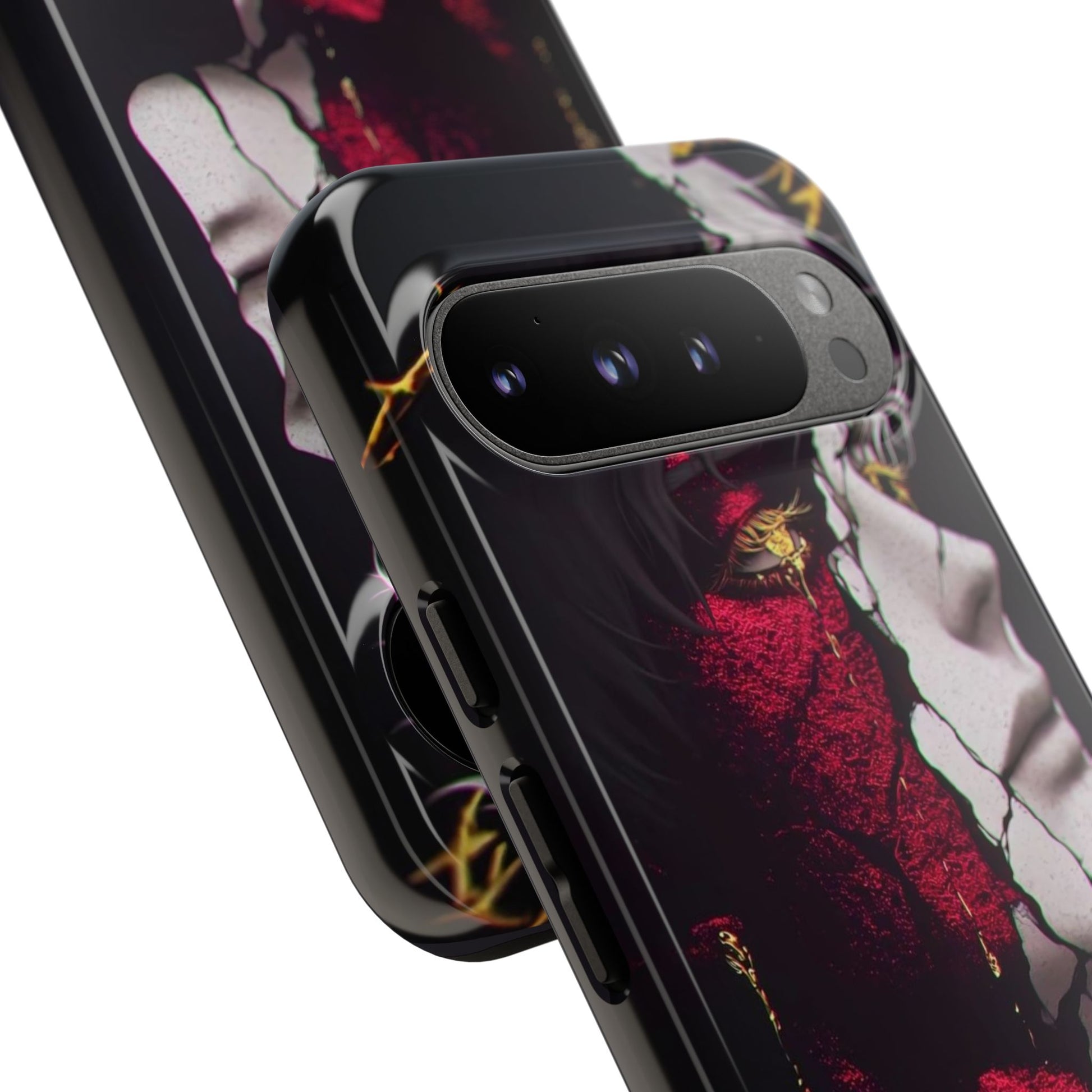 Duality Split Face Anime - Tough Phone Case by