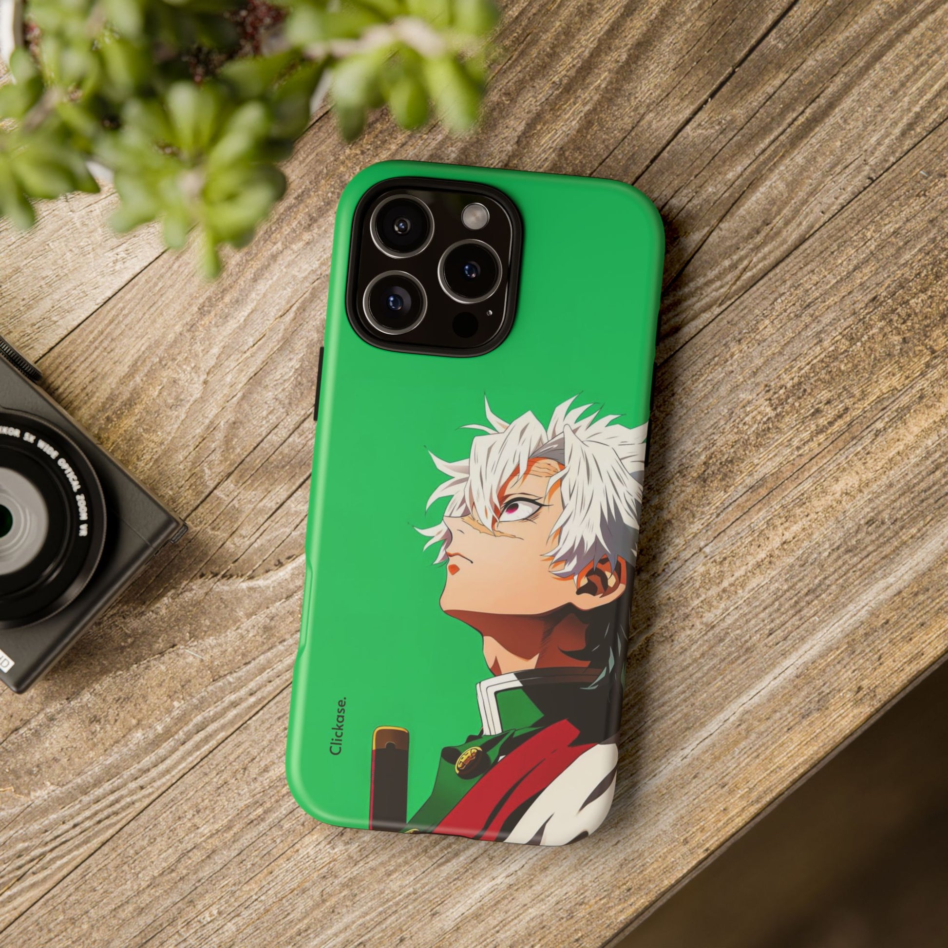 Sanemi Shinazugawa – Wind Hashira Fury Tough Phone Case by