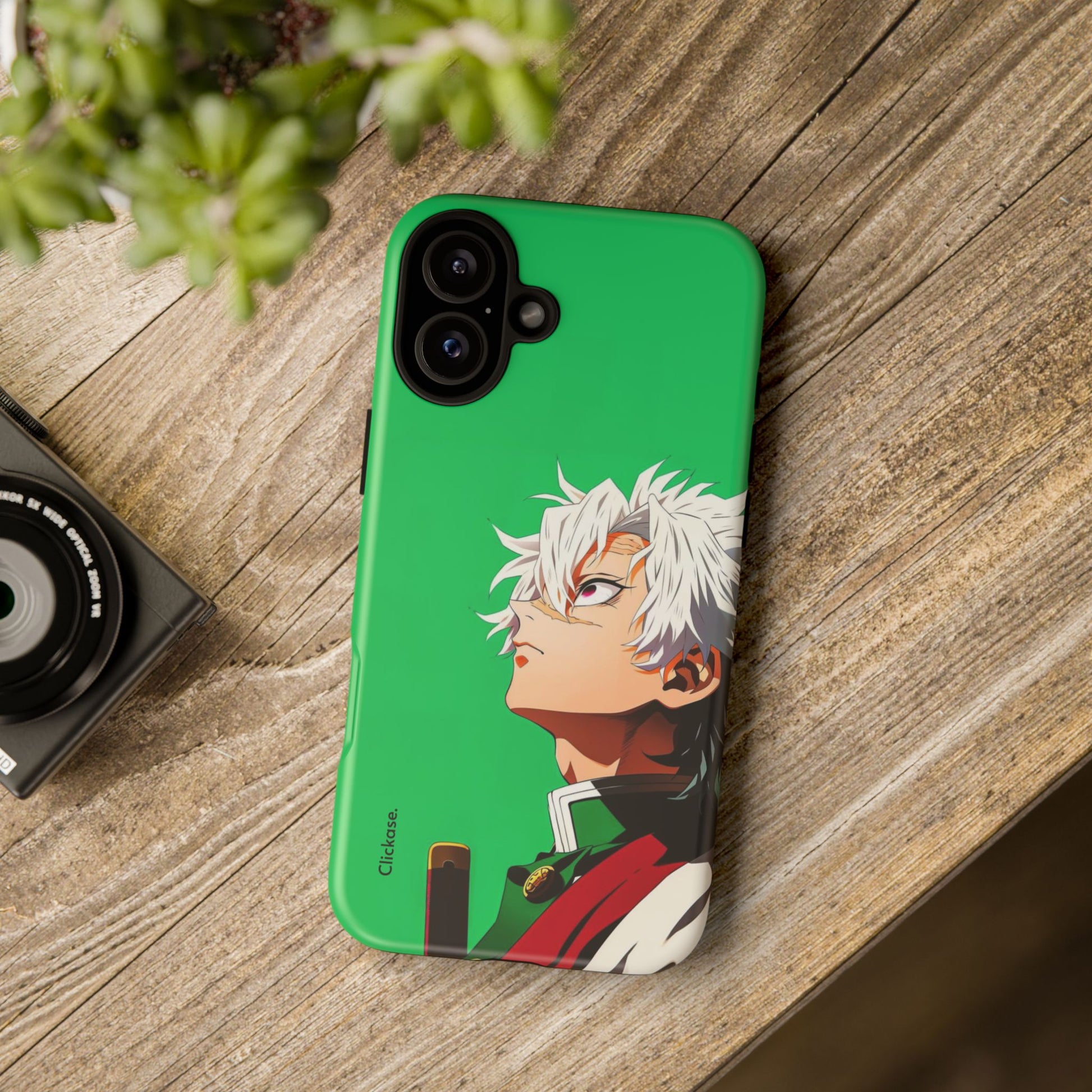 Sanemi Shinazugawa – Wind Hashira Fury Tough Phone Case by
