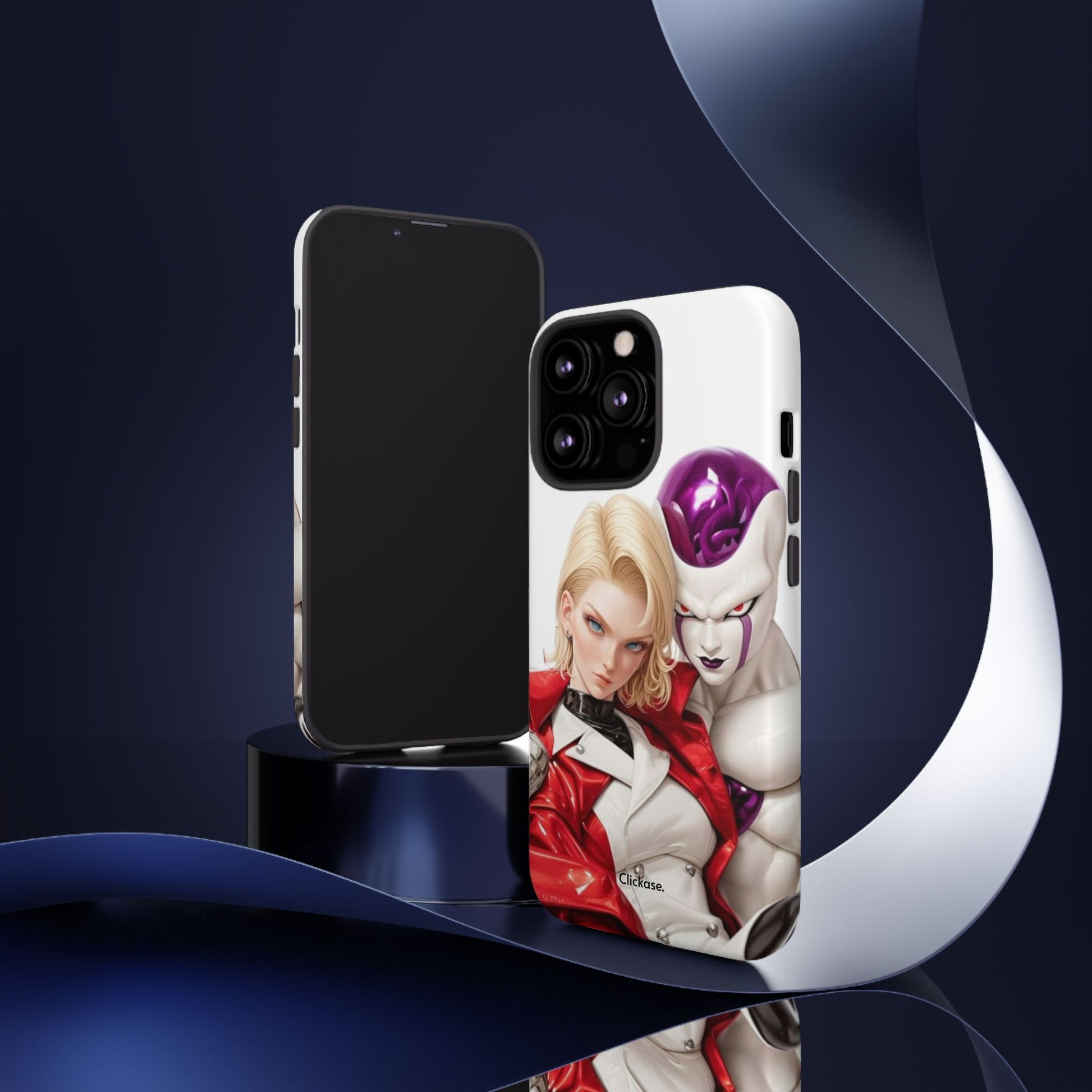 Frieza & Android 18 – Ultimate Power Duo Tough Phone Case by