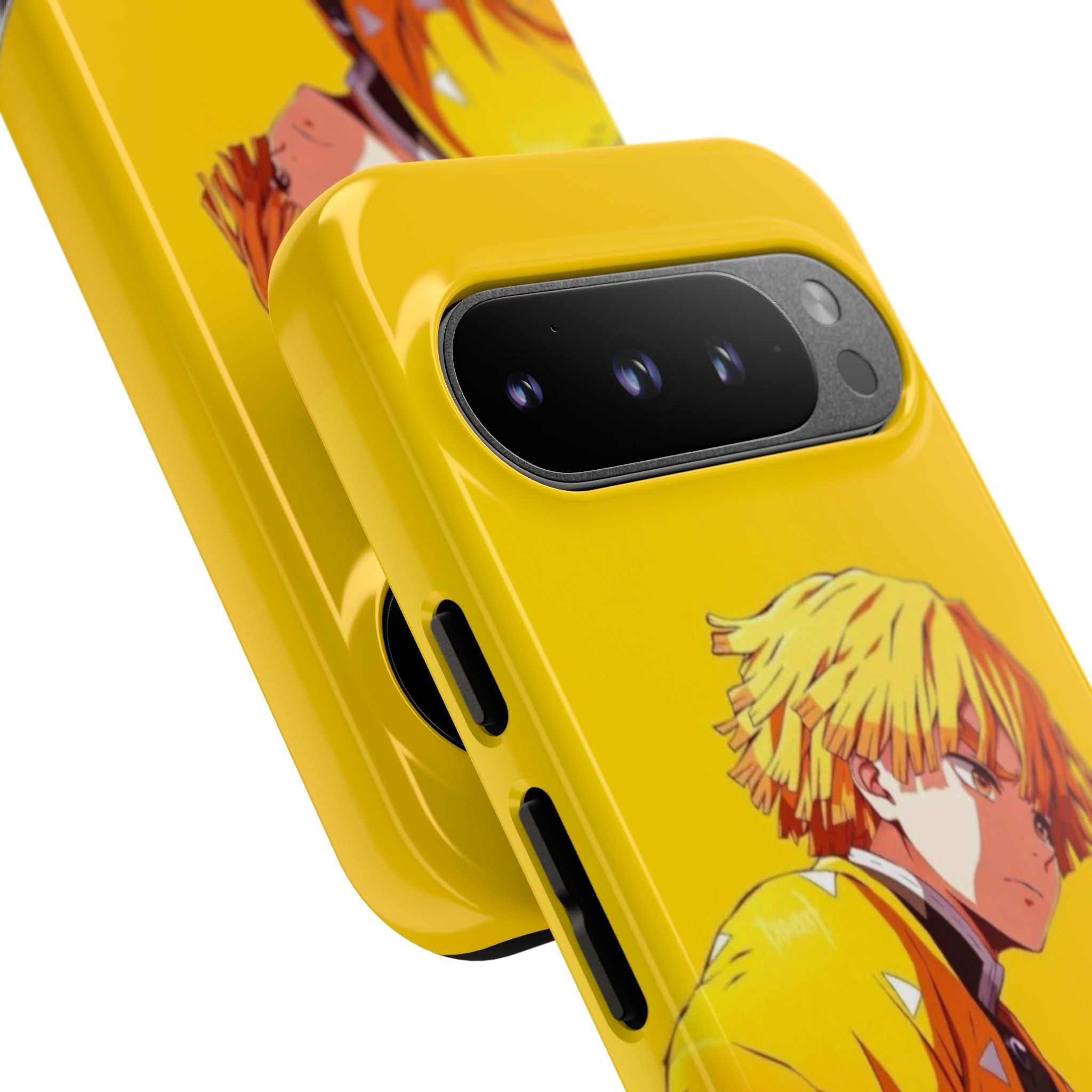 Zenitsu Agatsuma – Thunder Breathing Lightning Strike Tough Phone Case by