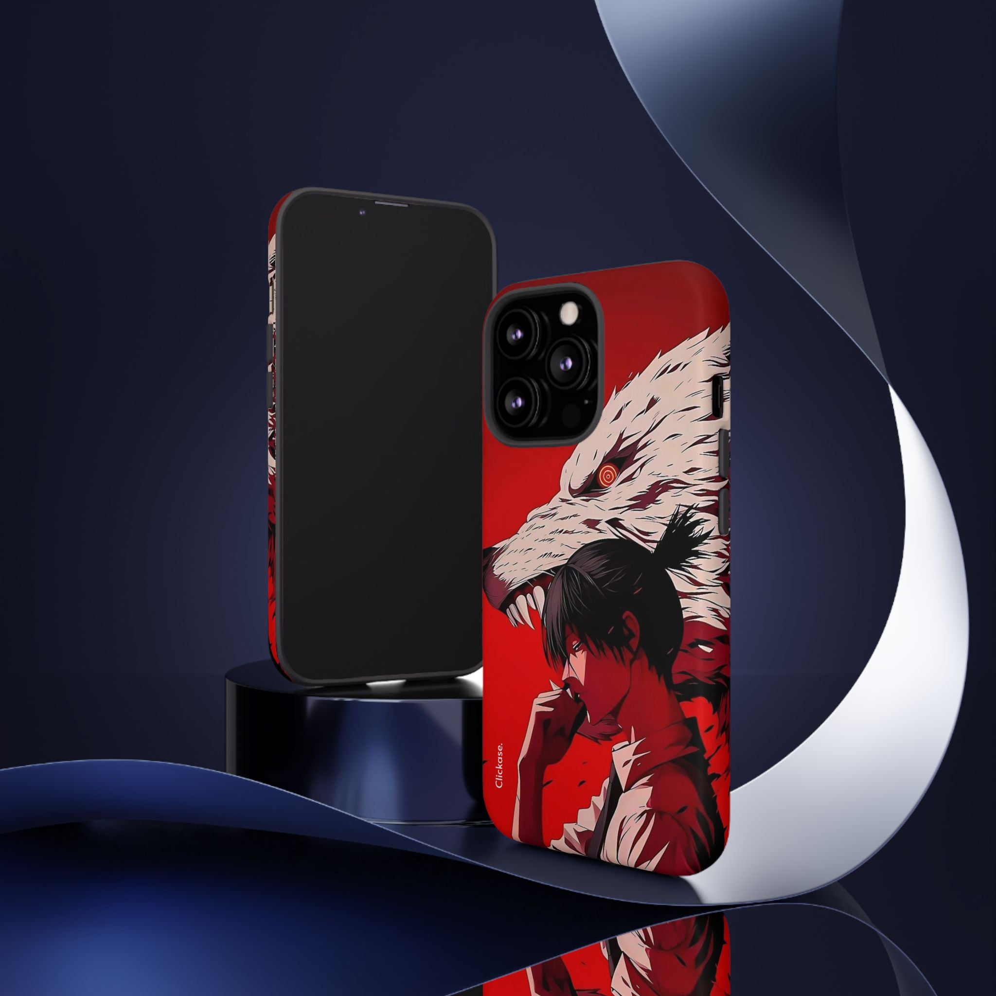 Samurai Wolf - Tough Phone Case by