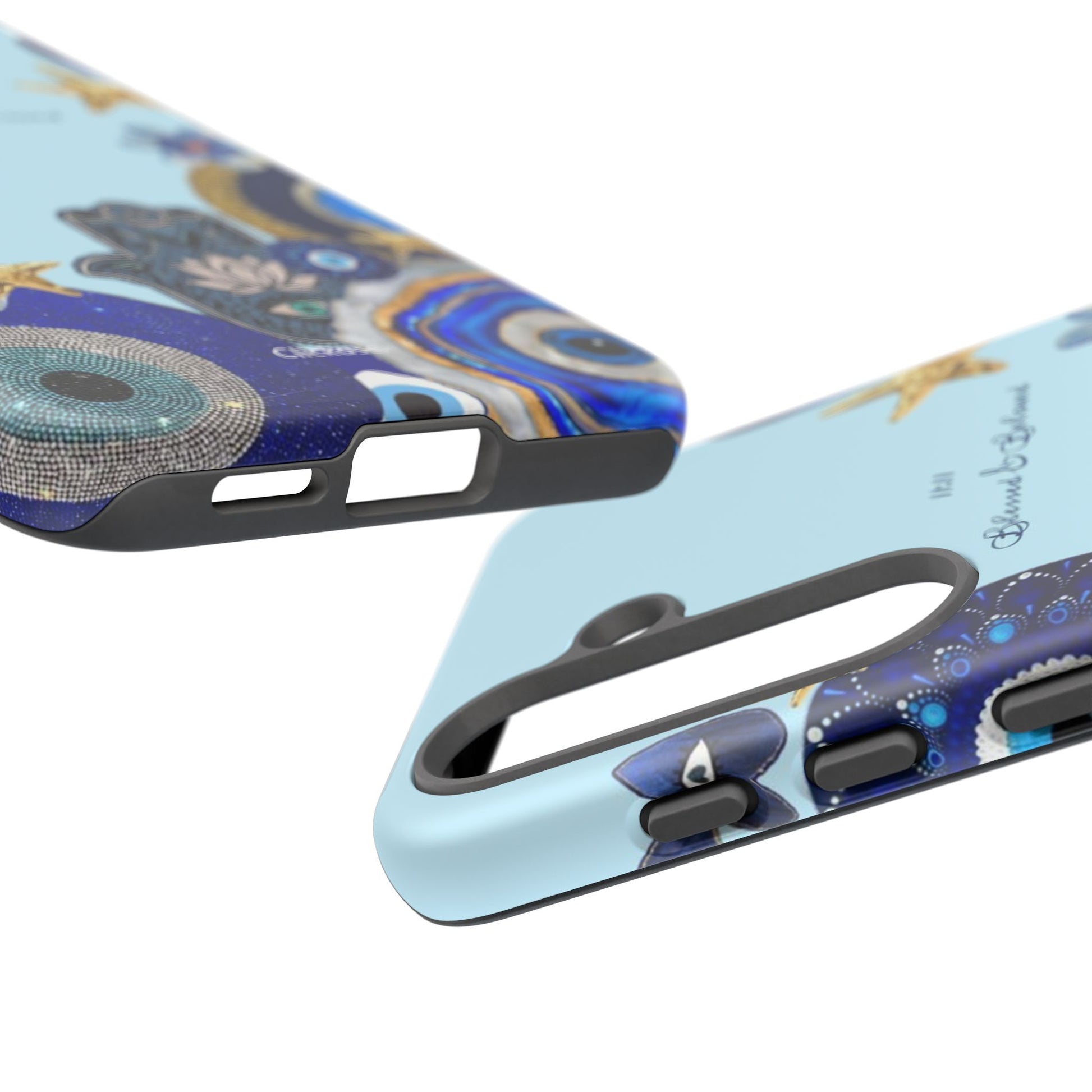Hamsa Ocean-Inspired Tough Phone Case by