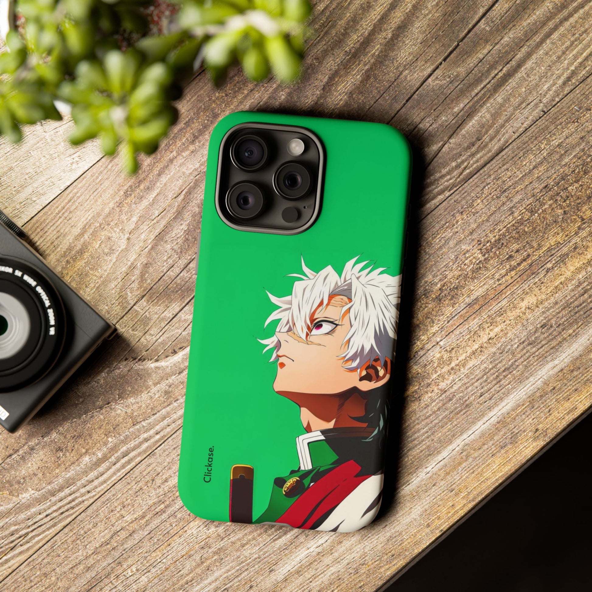 Sanemi Shinazugawa – Wind Hashira Fury Tough Phone Case by