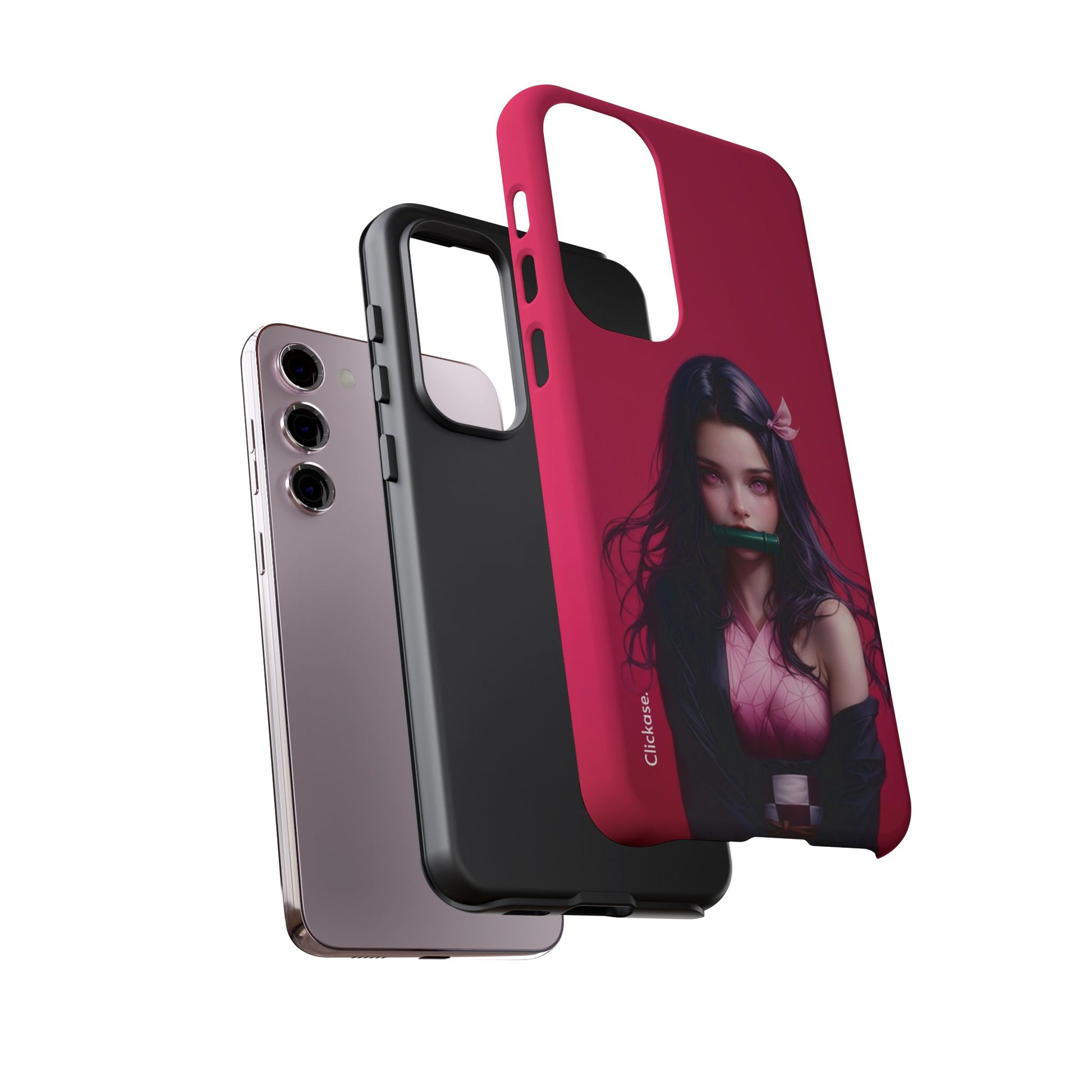 Nezuko Kamado - Demon Slayer Tough Phone Case by
