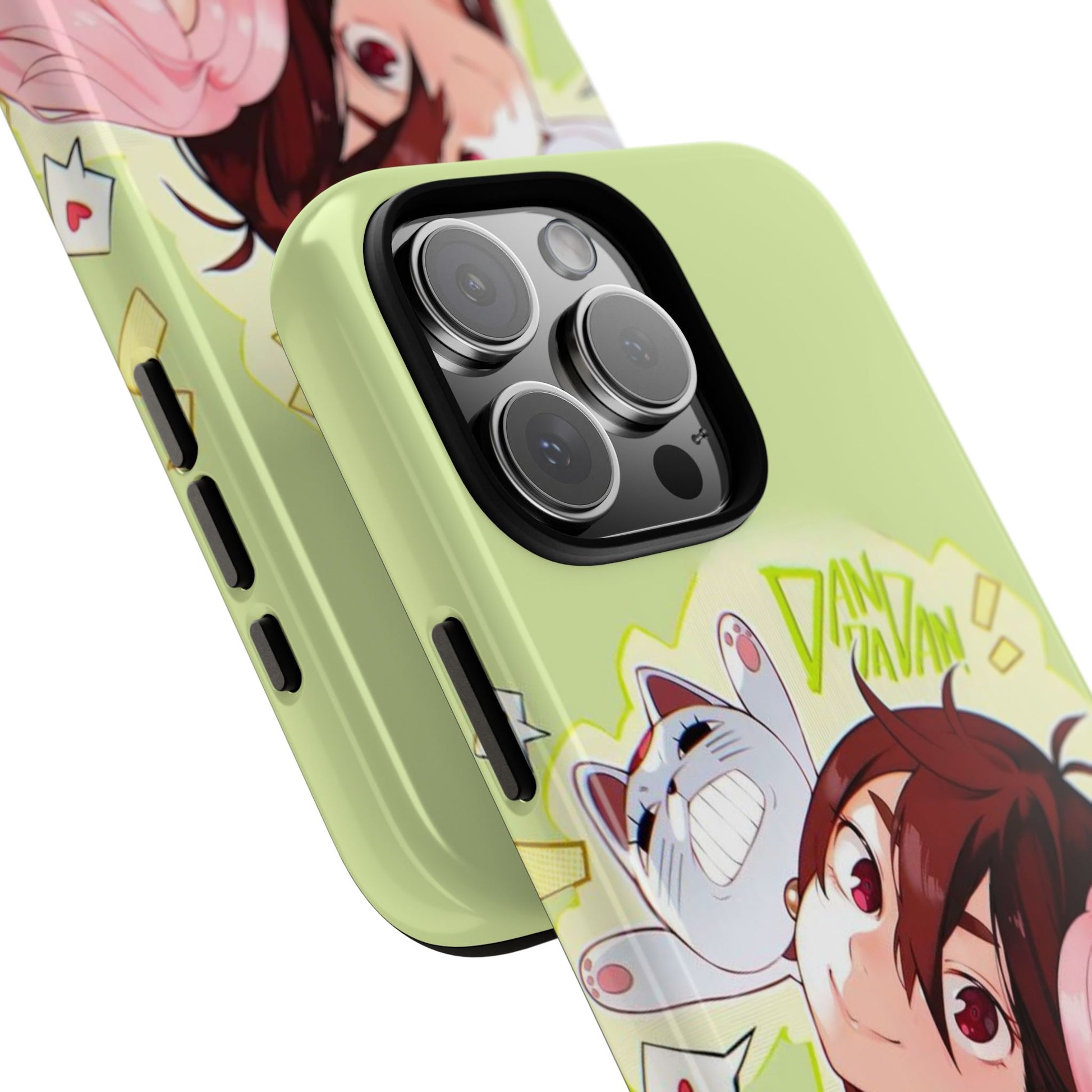 Momo & Aira - Dan Da Dan Tough Phone CasePhone CaseClickase®Momo & Aira