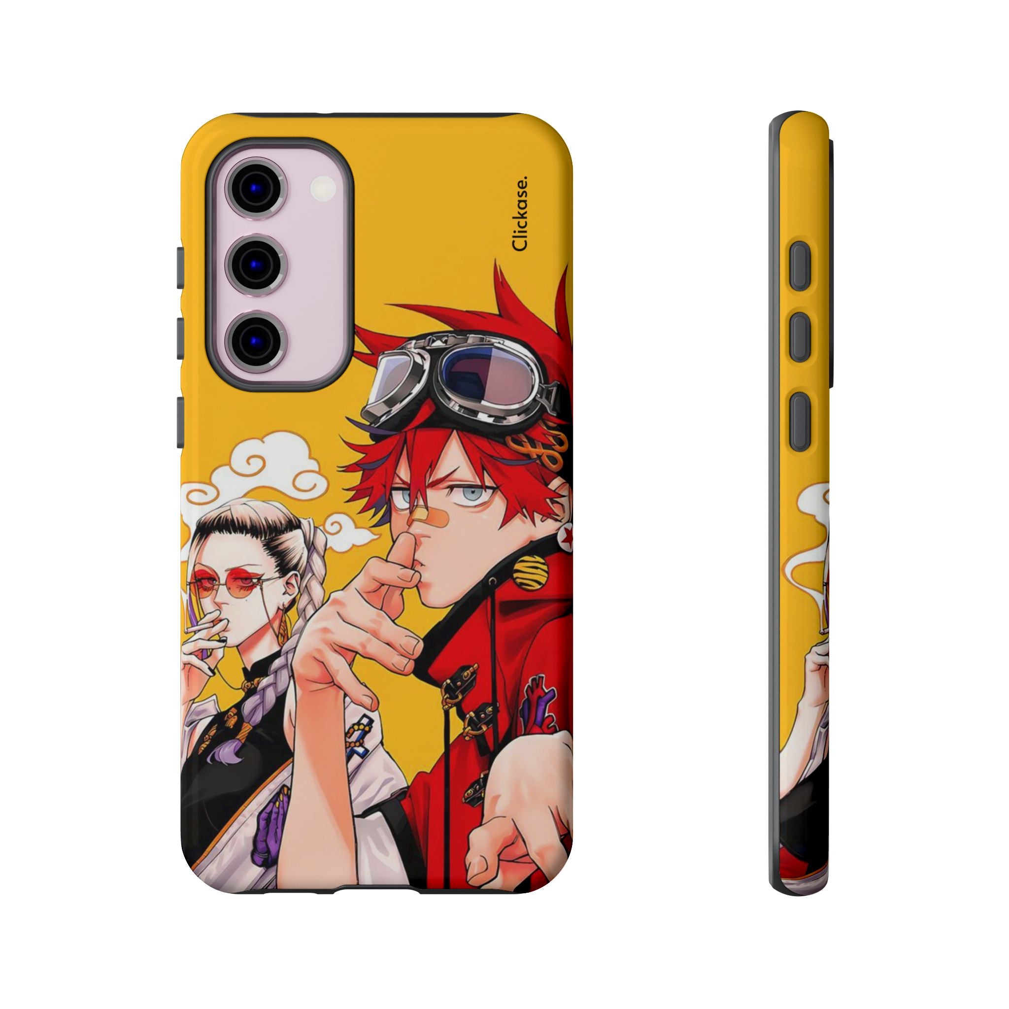 Alma & Tao Saotome - Gokurakugai Tough Phone Case by