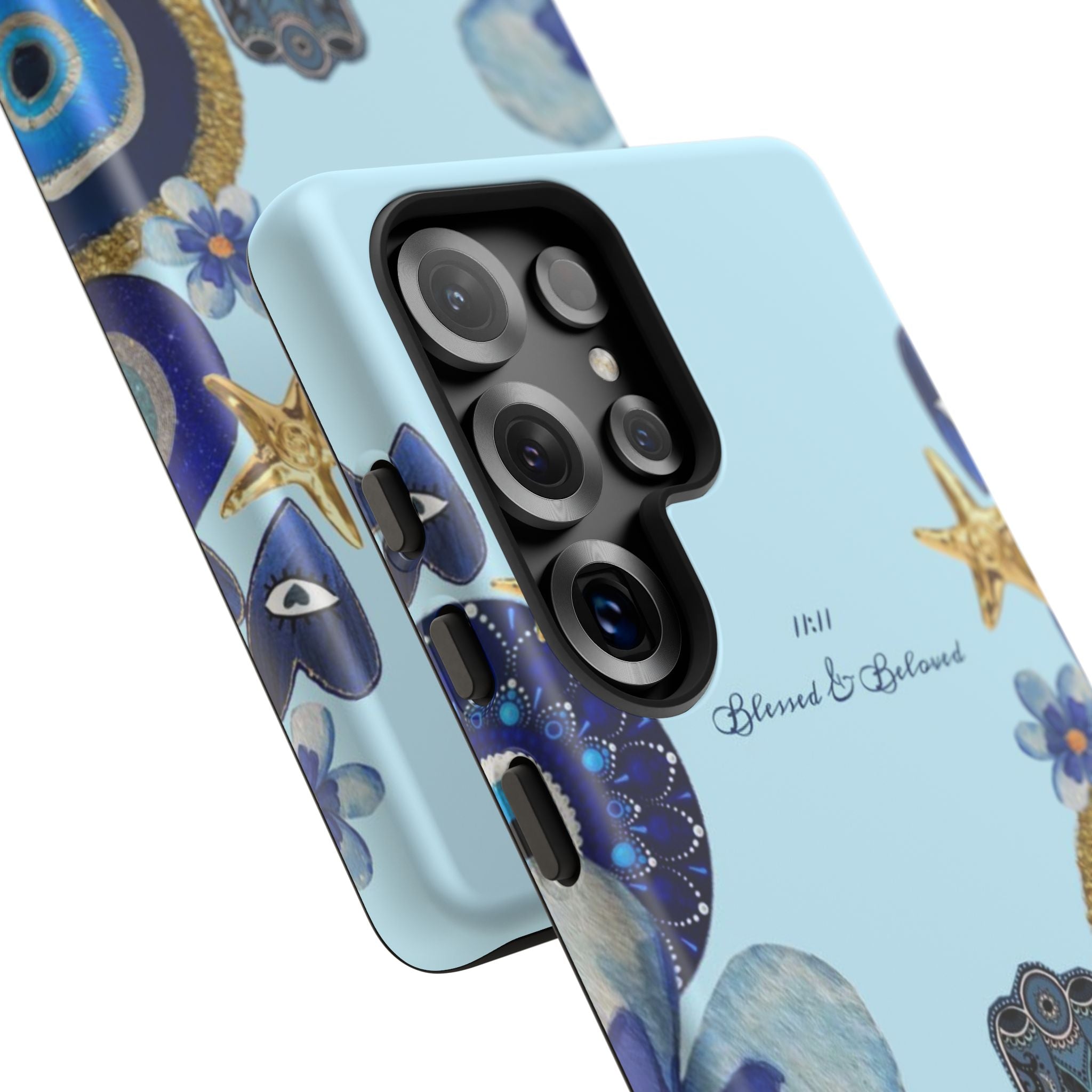 Hamsa Ocean-Inspired Tough Phone Case by