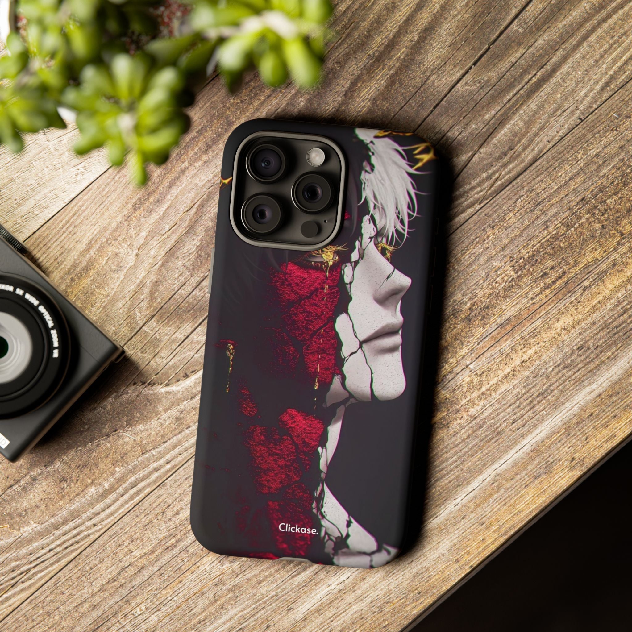 Duality Split Face Anime - Tough Phone Case by