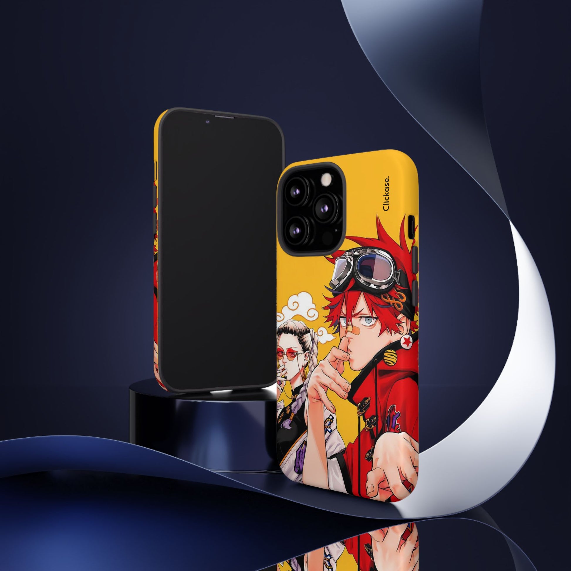 Alma & Tao Saotome - Gokurakugai Tough Phone Case by