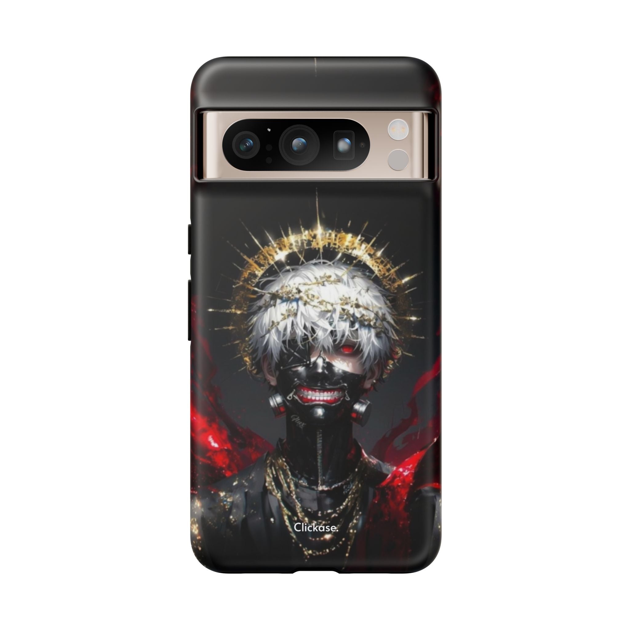 Ken Kaneki Anime Touch Phone Case with 3D wrap, durable protective design, and vibrant full-color graphics