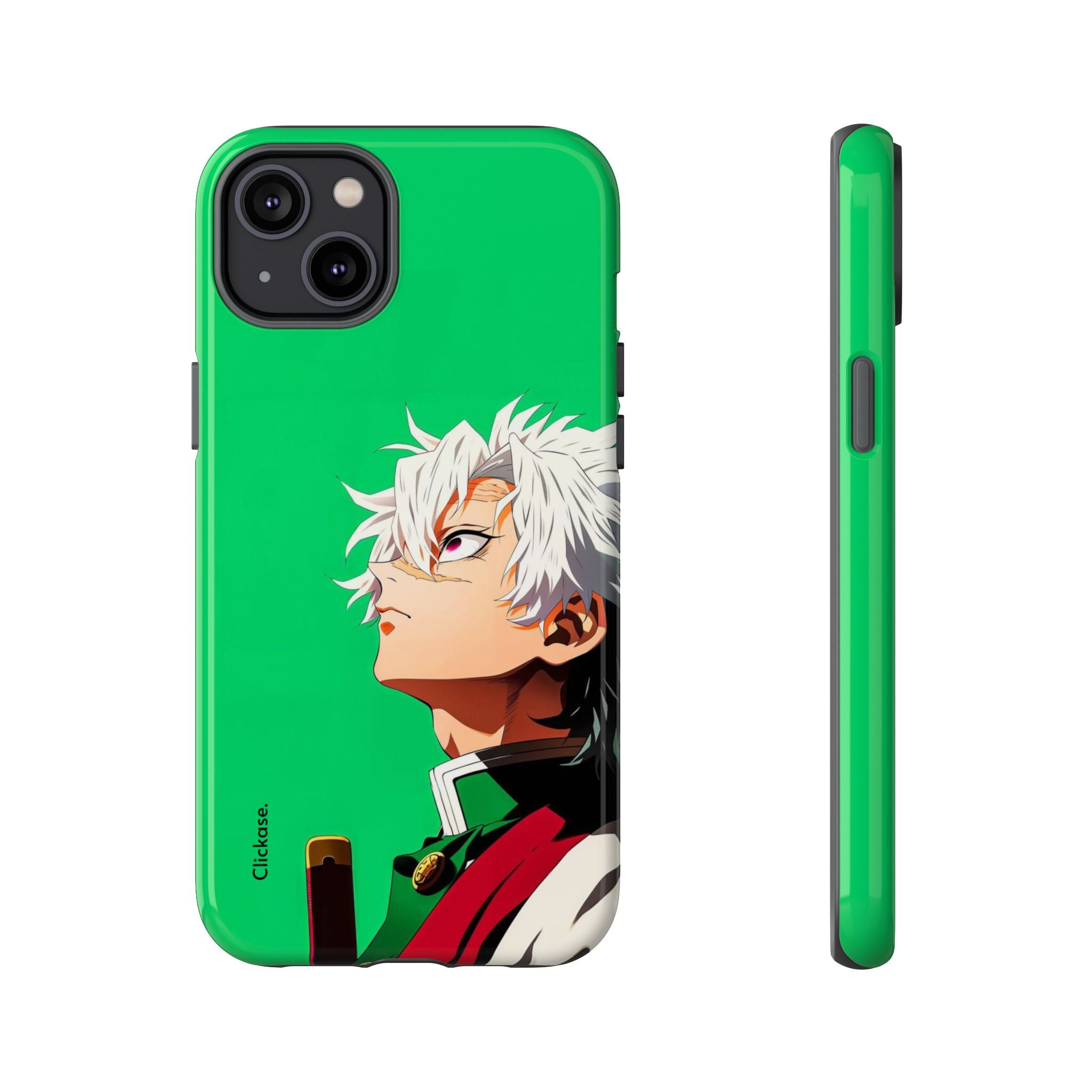 Sanemi Shinazugawa – Wind Hashira Fury Tough Phone Case by