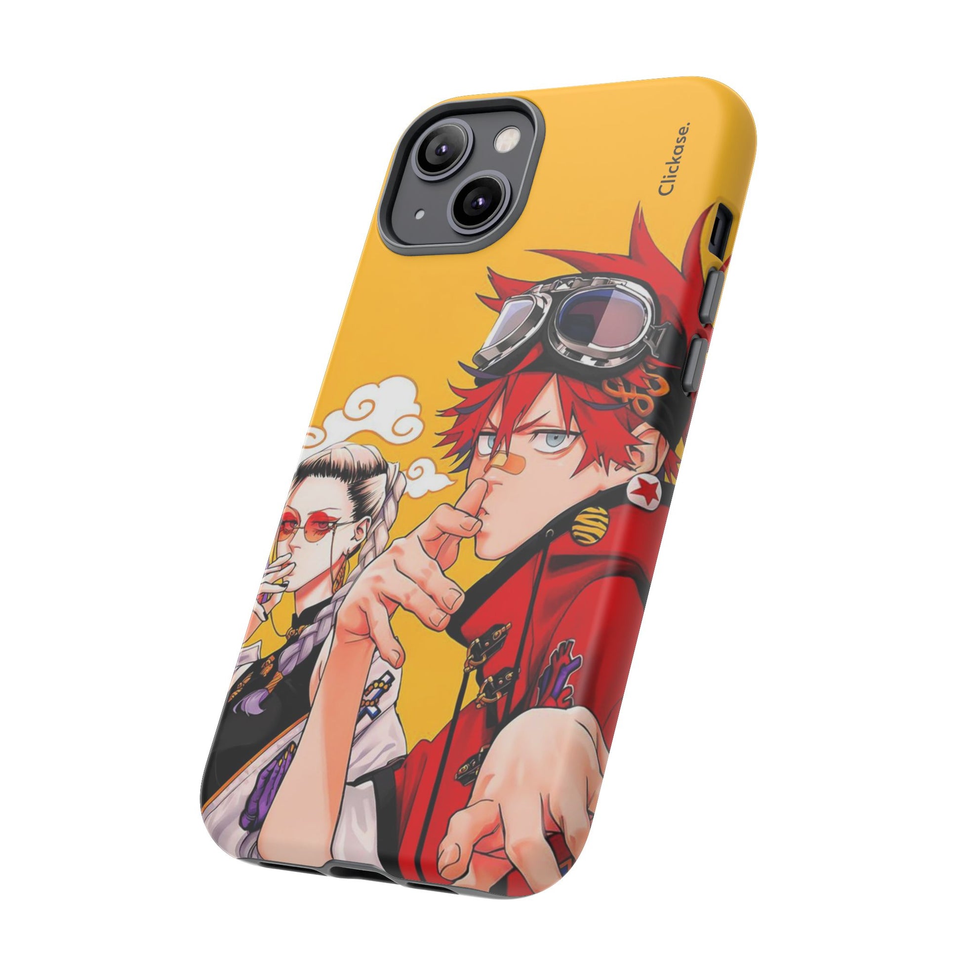 Alma & Tao Saotome - Gokurakugai Tough Phone Case by