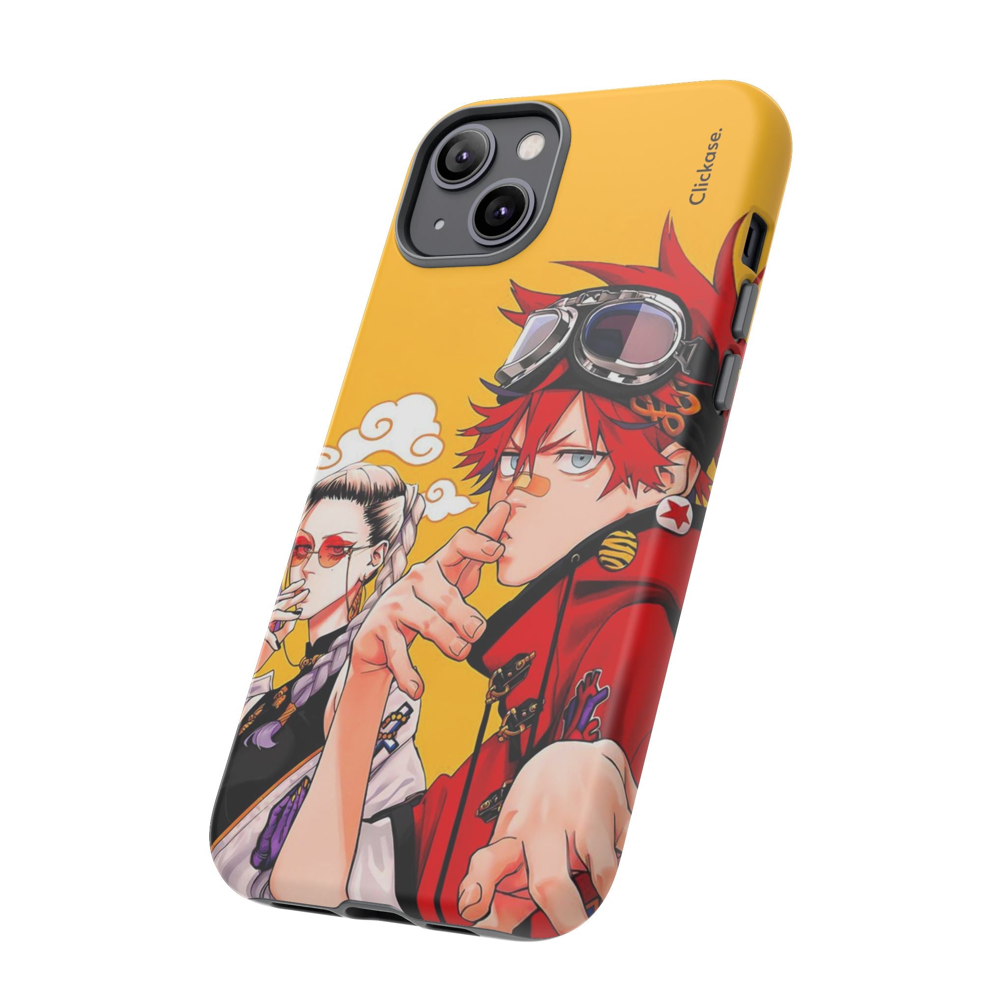 Alma & Tao Saotome - Gokurakugai Tough Phone Case by