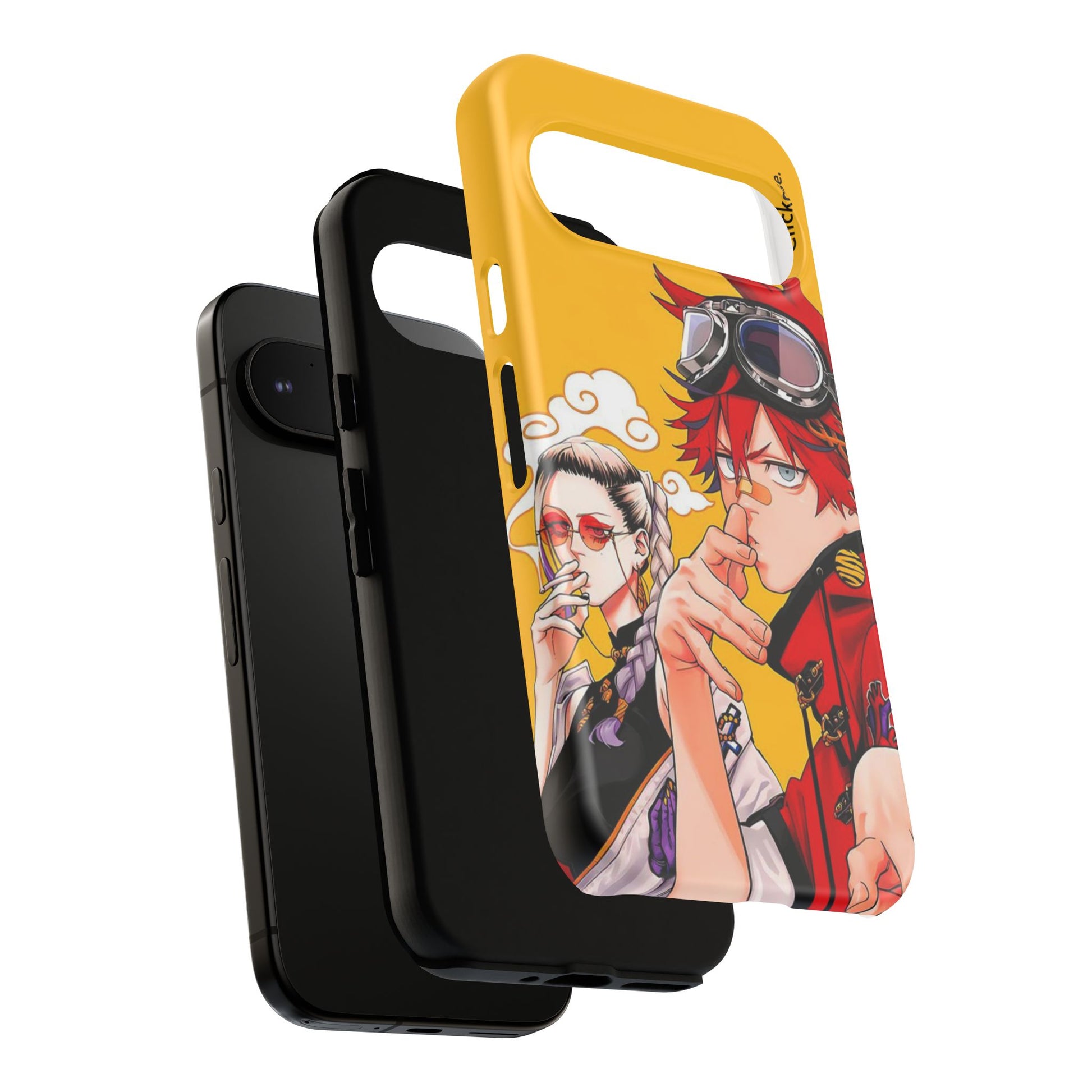 Alma & Tao Saotome - Gokurakugai Tough Phone Case by