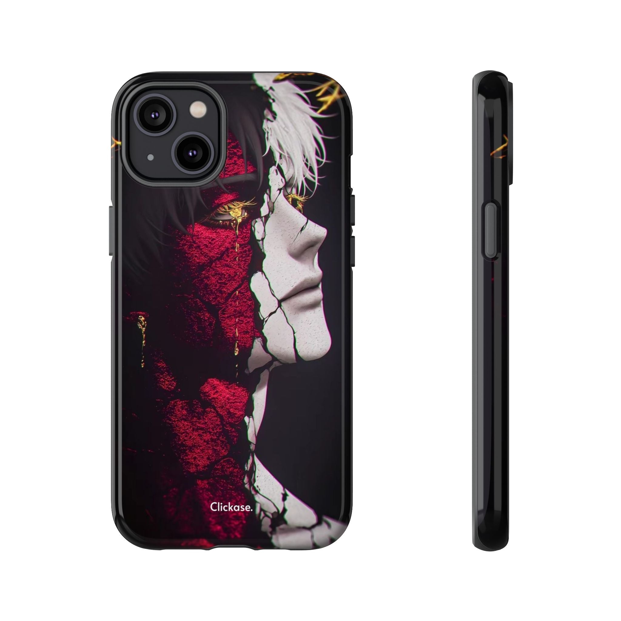 Duality Split Face Anime - Tough Phone Case by