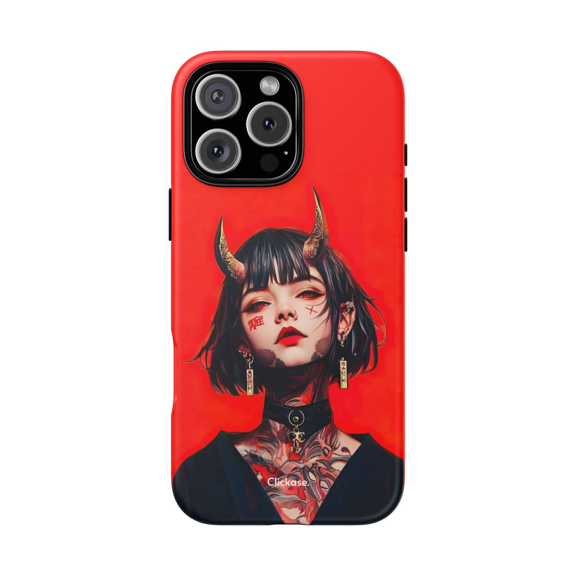 Stylish Phone Case with Edgy Design, Unique Phone Cover, Gothic Aesthetic Accessories, Trendy Cell Phone Case, Perfect Gift for Teens by