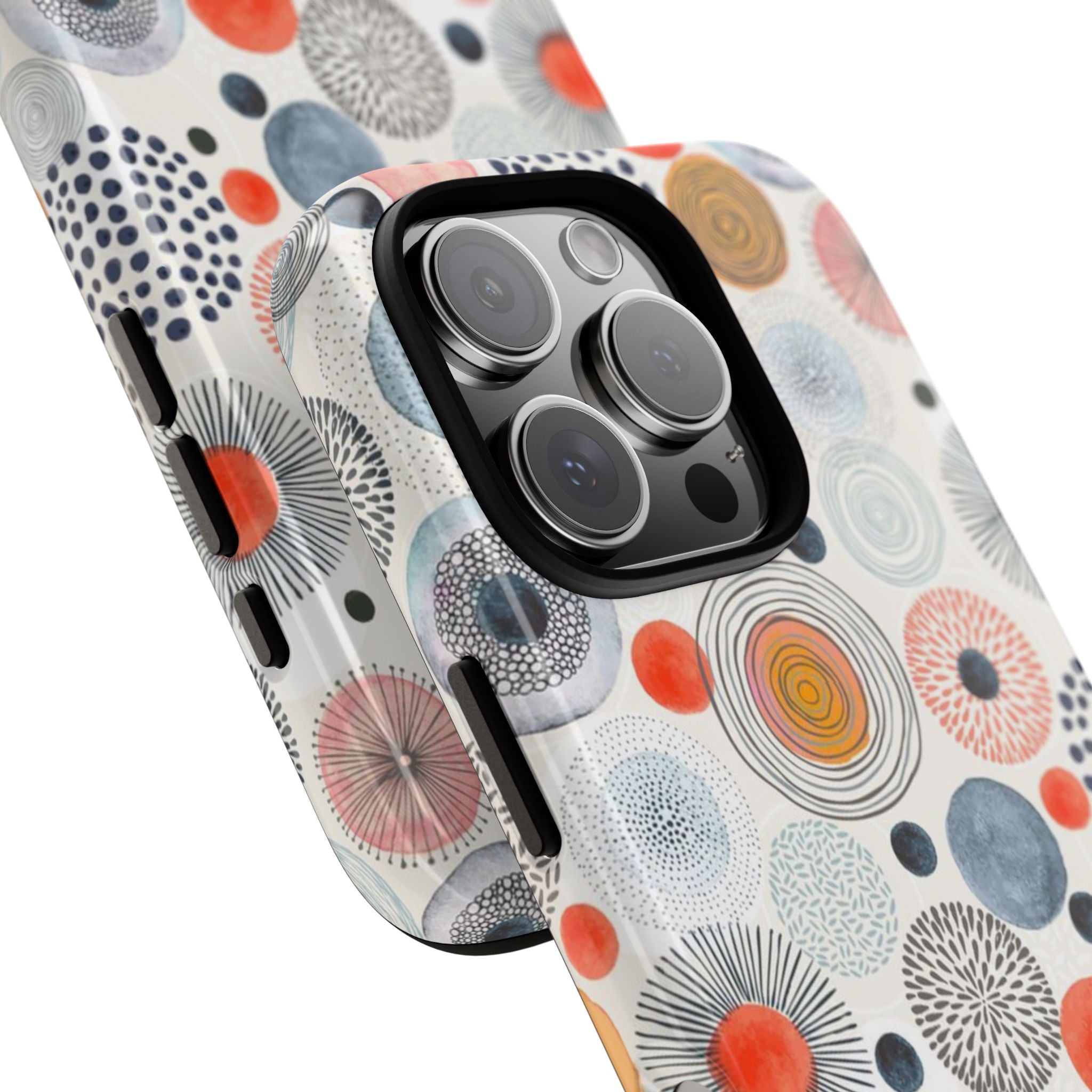 Colorful Abstract Tough Phone Case by