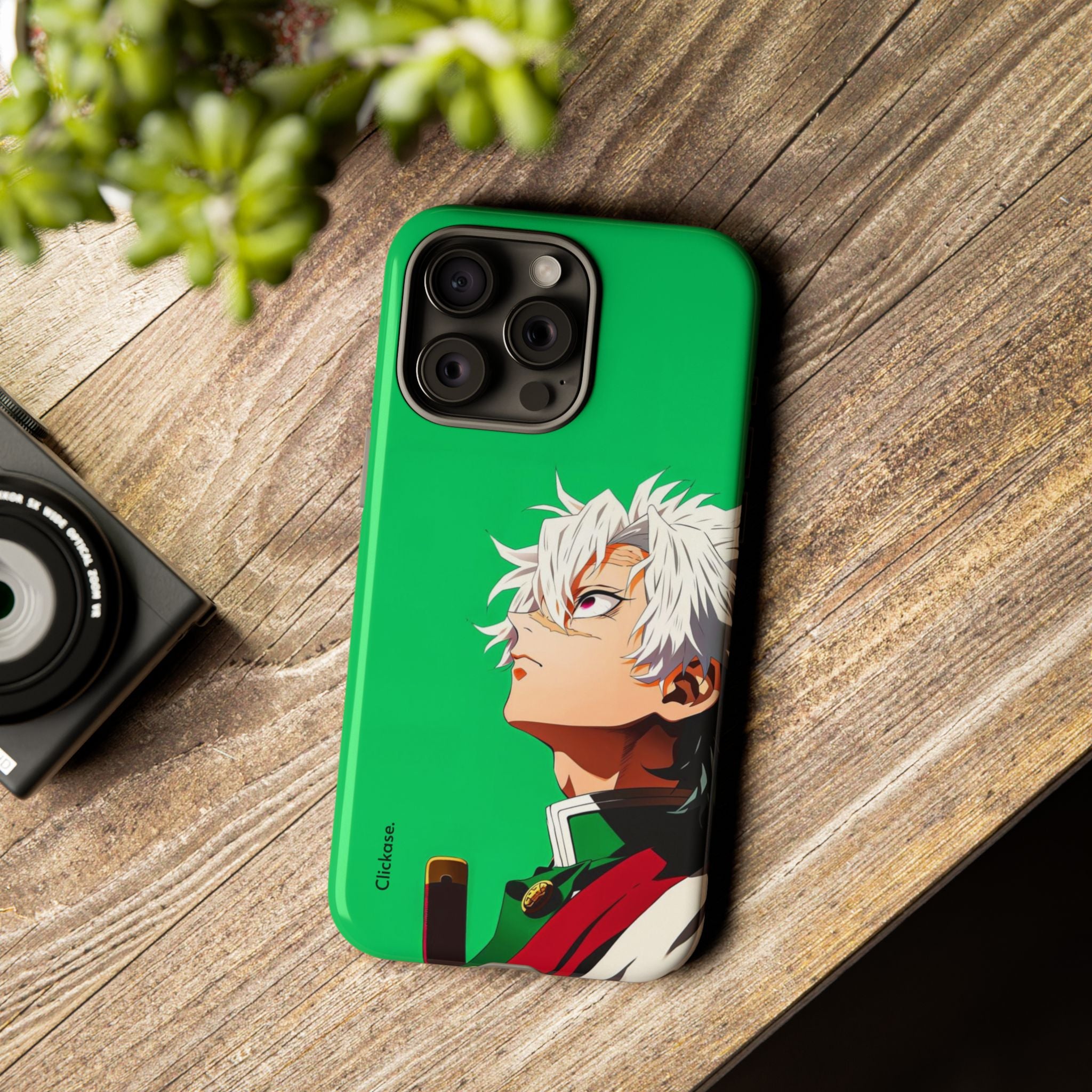 Sanemi Shinazugawa – Wind Hashira Fury Tough Phone Case by