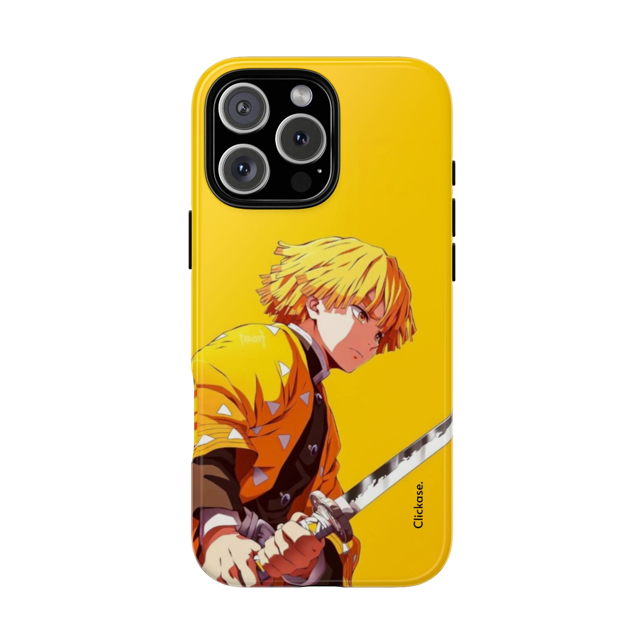 Zenitsu Agatsuma – Thunder Breathing Lightning Strike Tough Phone Case by