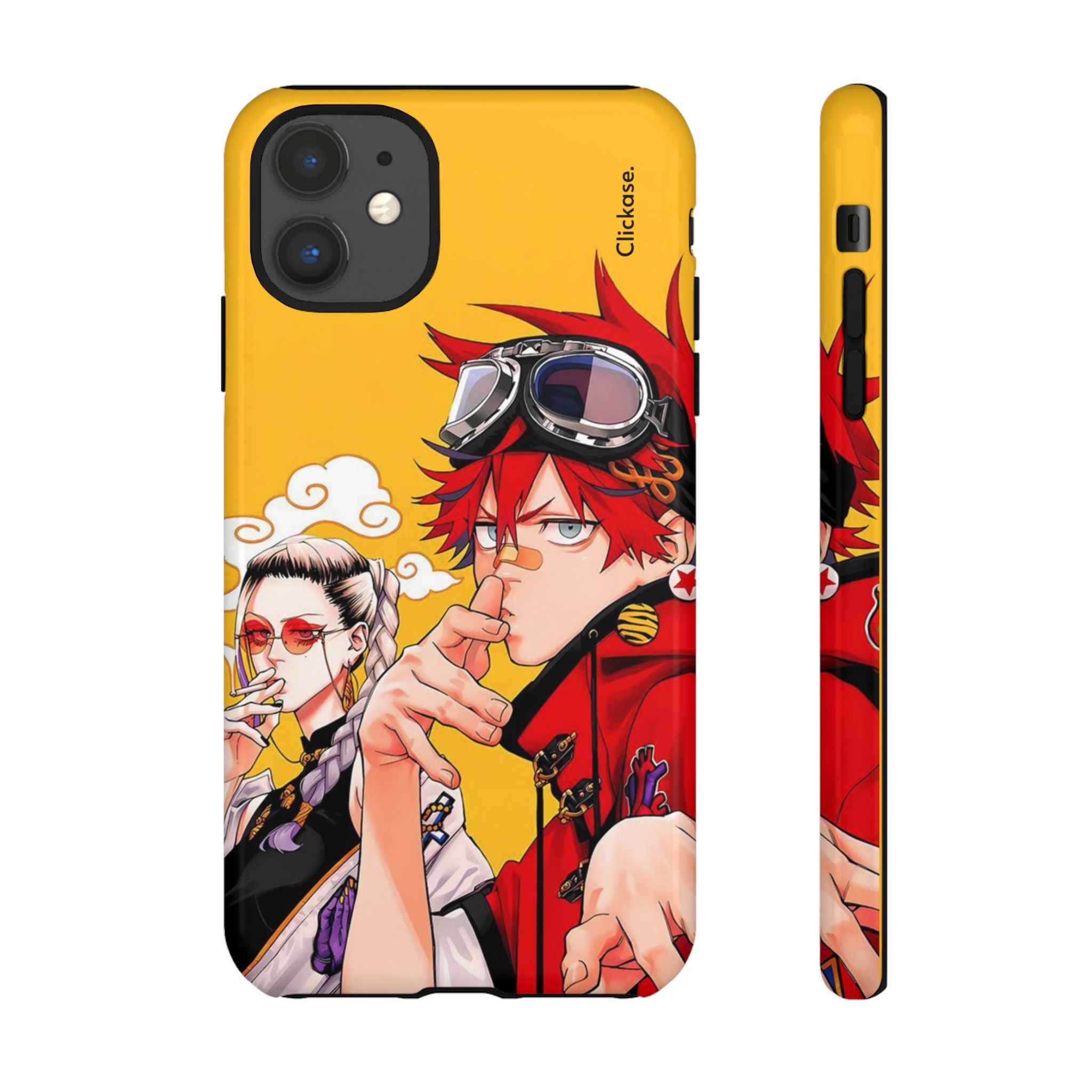 Alma & Tao Saotome - Gokurakugai Tough Phone Case by