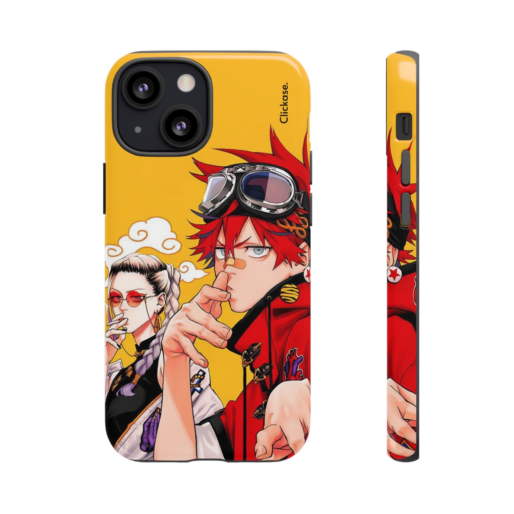 Alma & Tao Saotome - Gokurakugai Tough Phone Case by